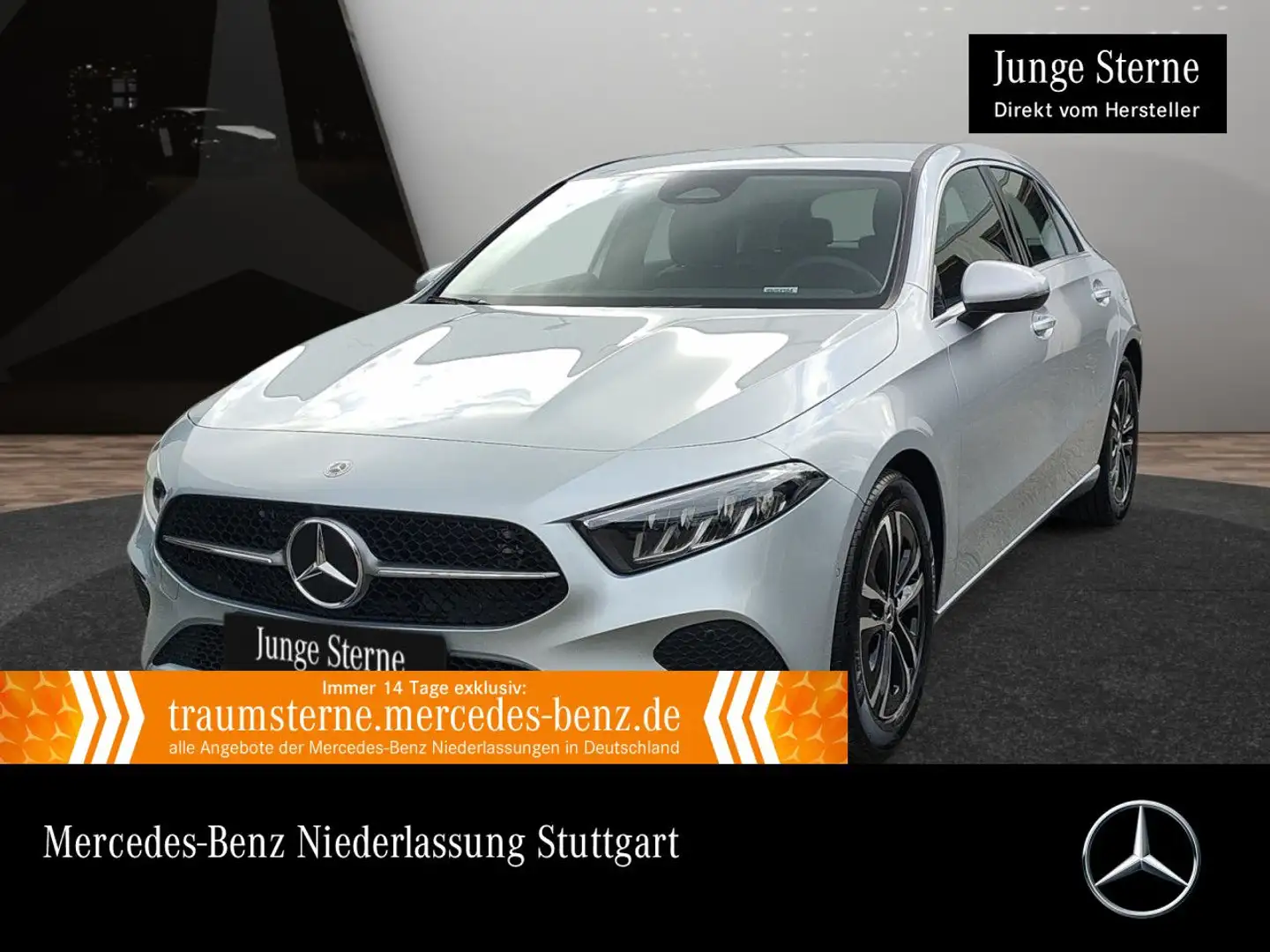 Mercedes-Benz A 180 PROGRESSIVE+LED+KAMERA+7G Silber - 1