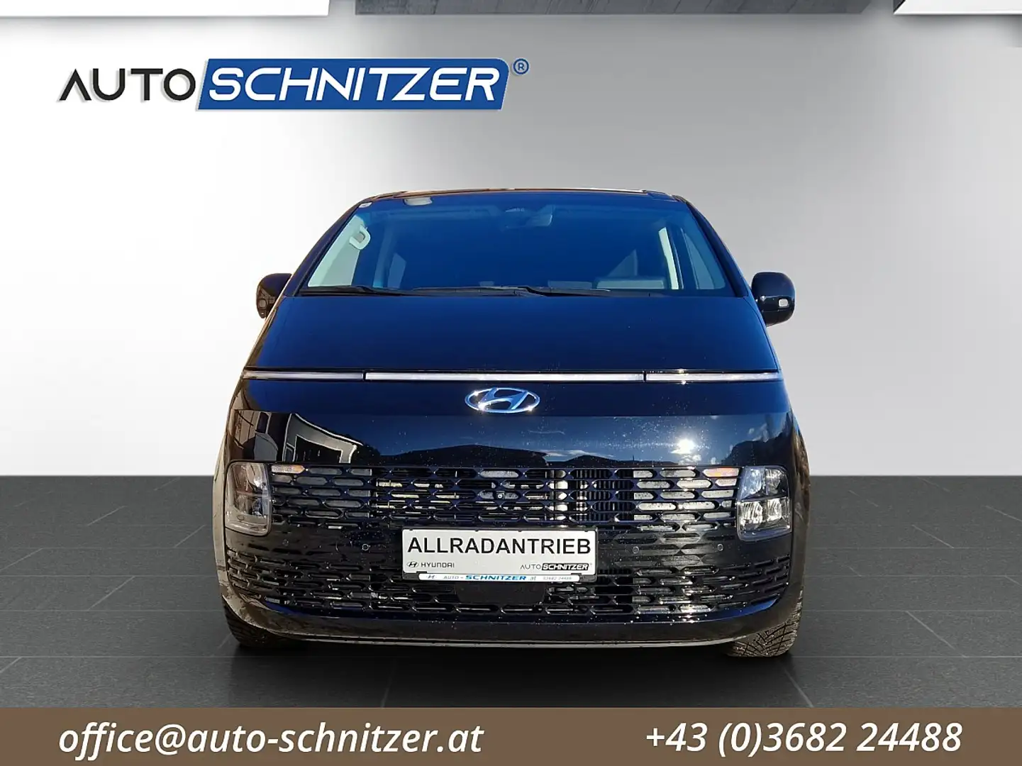 Hyundai STARIA Staria Bus 2,2 CRDi Trend Line 4WD 9 Sitze DCT ... Schwarz - 2