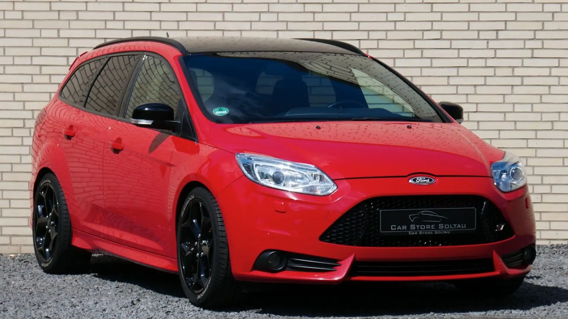 Ford Focus ST Voll-Leder Bi-Xenon Navi Kamera KeyFree Rouge - 2