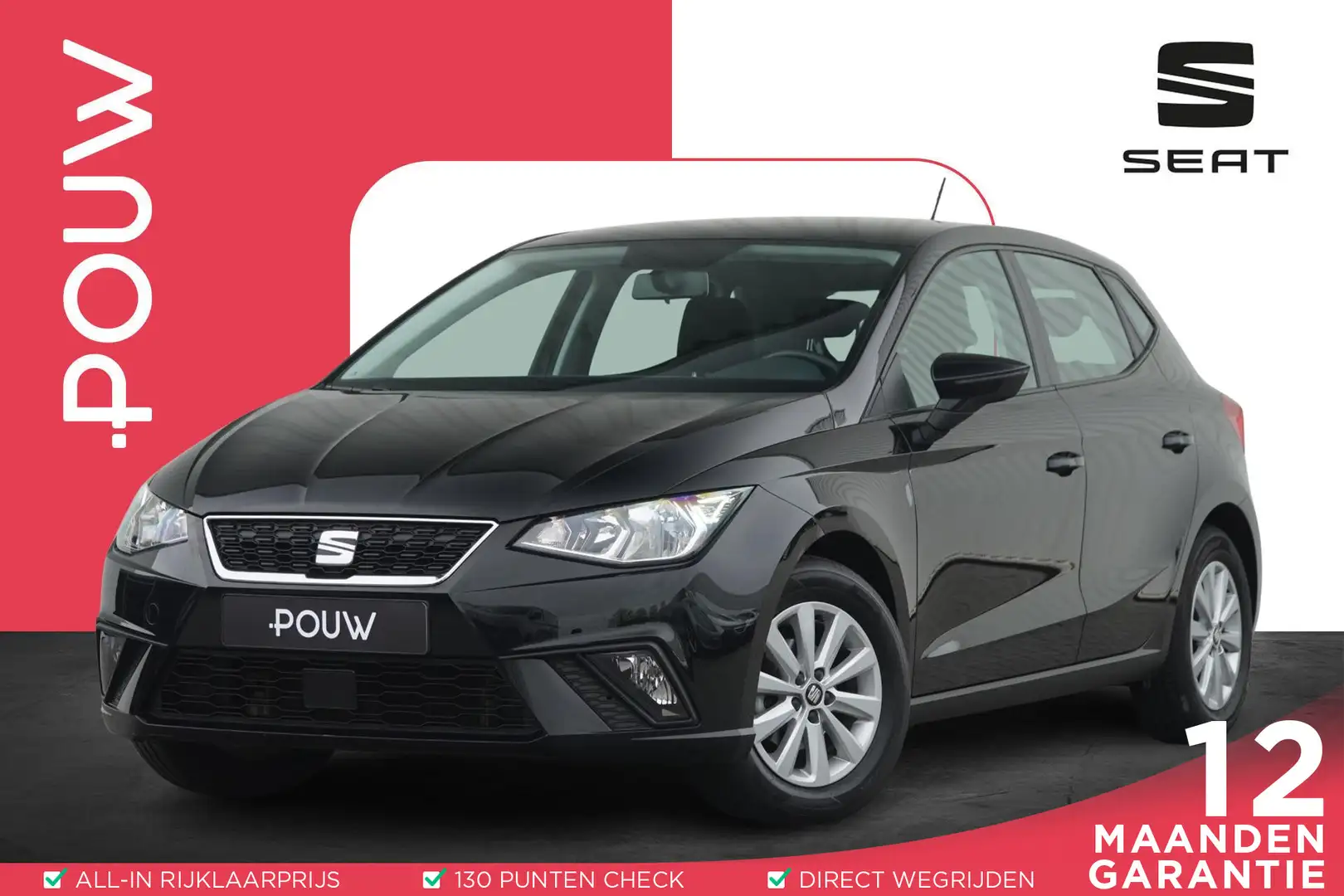 SEAT Ibiza 1.0 TSI 95pk Style | Navigatie | 15" Lichtmetalen Zwart - 1