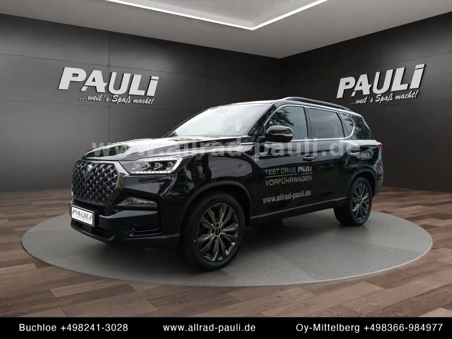 KGM Rexton 2.2 D Black 4x4 | 20 Zoll, 360° Kamera Schwarz - 1