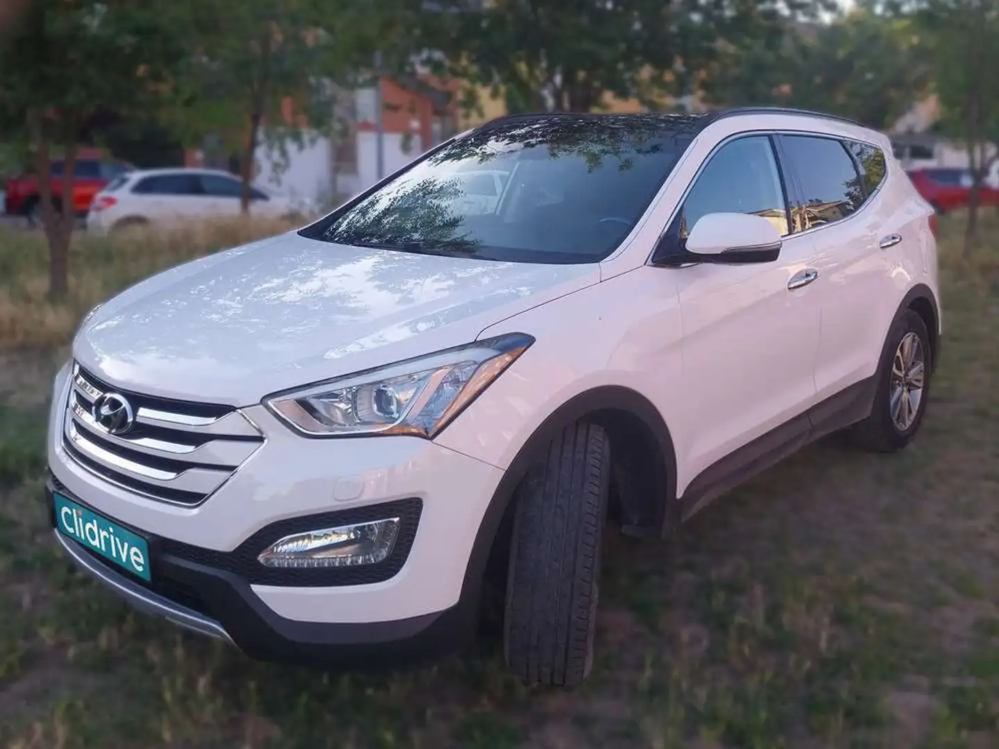 Hyundai SANTA FE 2.2CRDi 4x4 Tecno 7s Blanco - 2