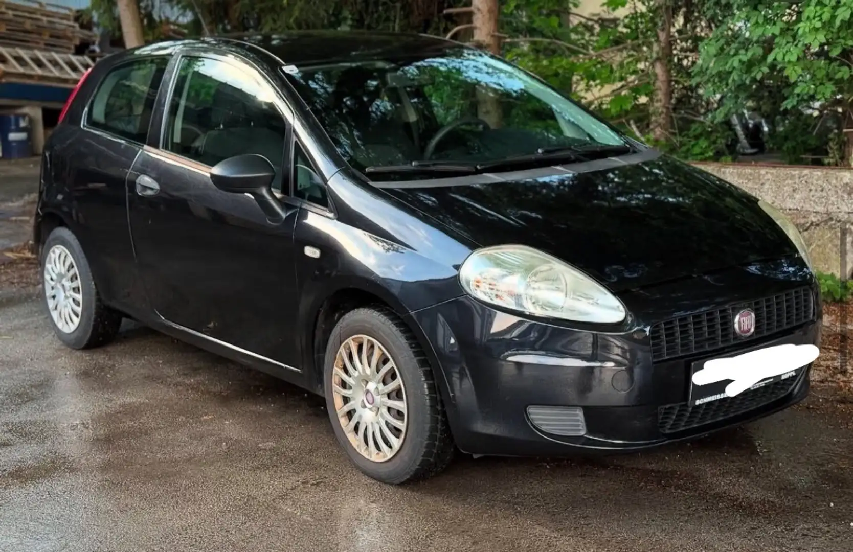 Fiat Punto Чёрный - 1