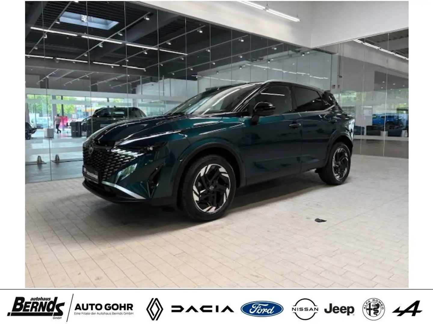 Nissan Qashqai 1.3 DIG-T MHEV N-Connecta WINTER-Pkt. NAVI R-KAM: Vert - 1