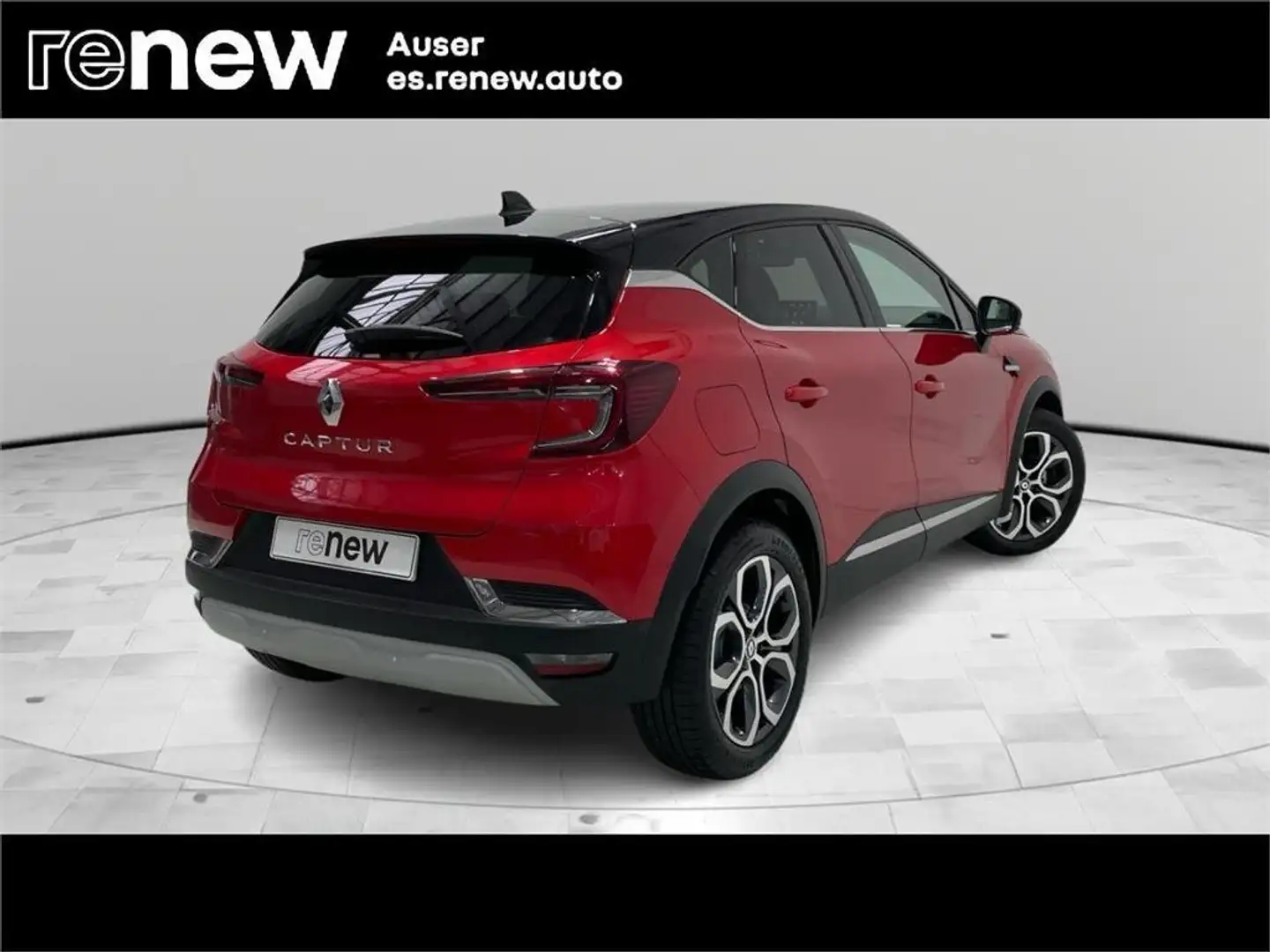 Renault Captur TCe GPF Micro Híbrido Techno EDC 103kW Rojo - 2
