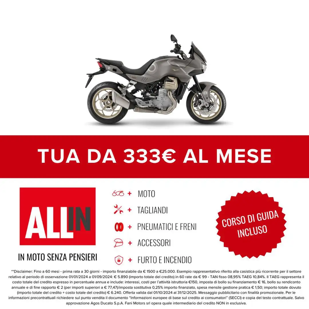 Moto Guzzi V 100 Mandello Aviazione Navale Szary - 2