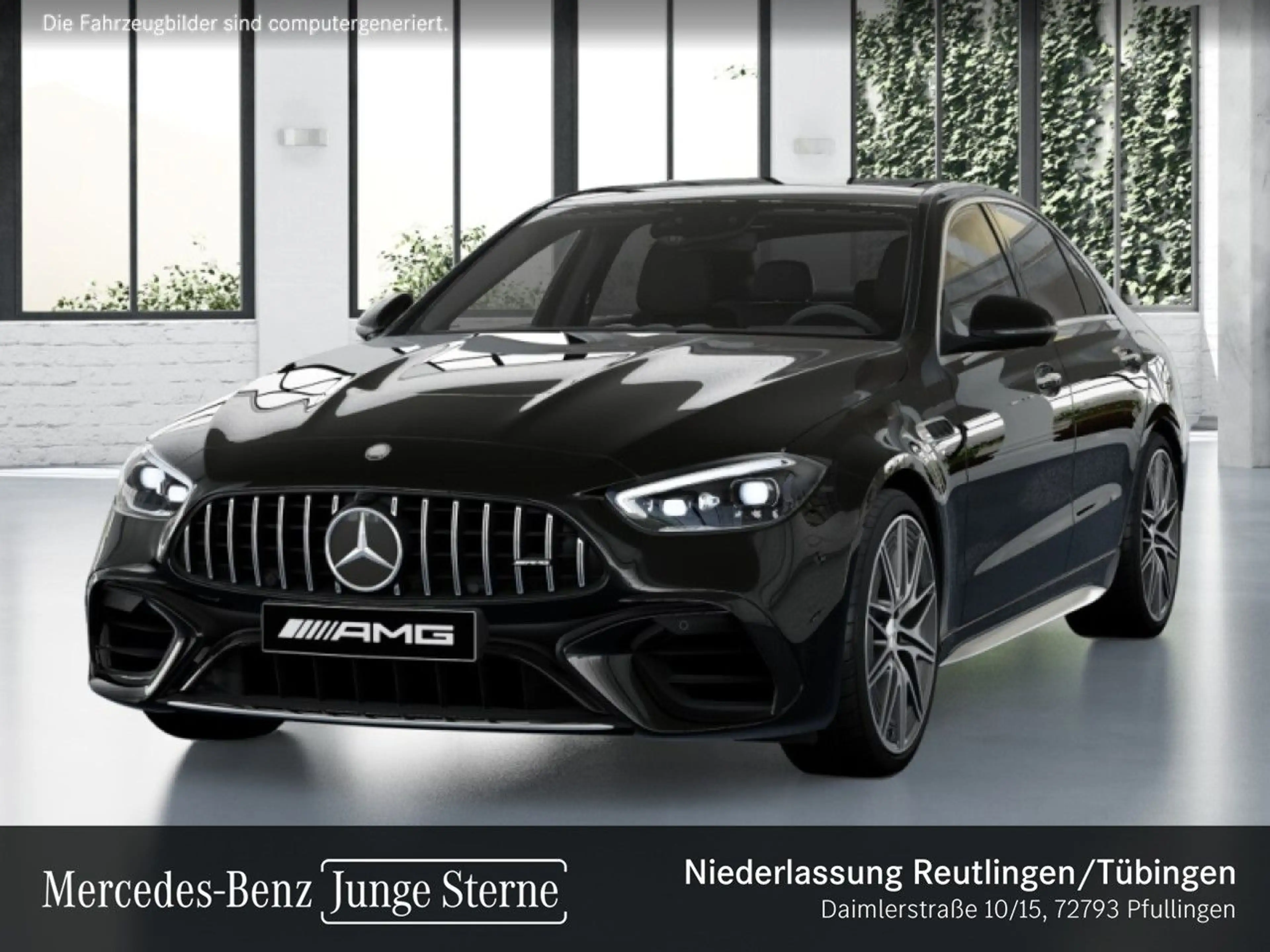 Mercedes-Benz C 63 AMG C 63 S E DRIVERS+PANO+360+BURMESTER+KEYLESS+9G — photo 2