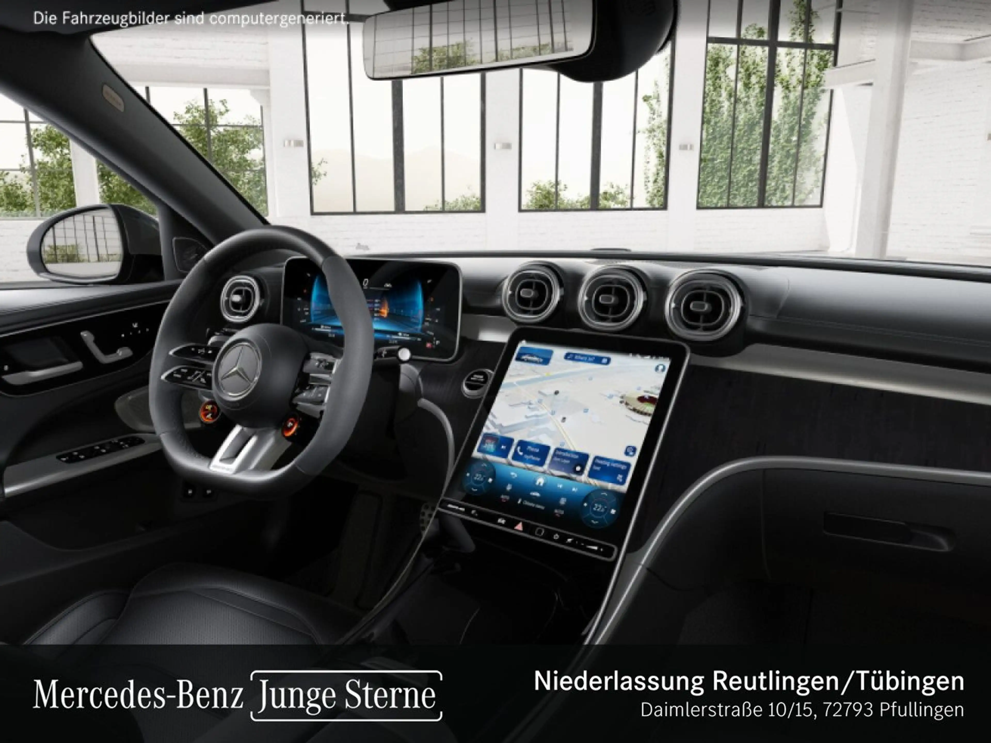 Mercedes-Benz C 63 AMG C 63 S E DRIVERS+PANO+360+BURMESTER+KEYLESS+9G — photo 11