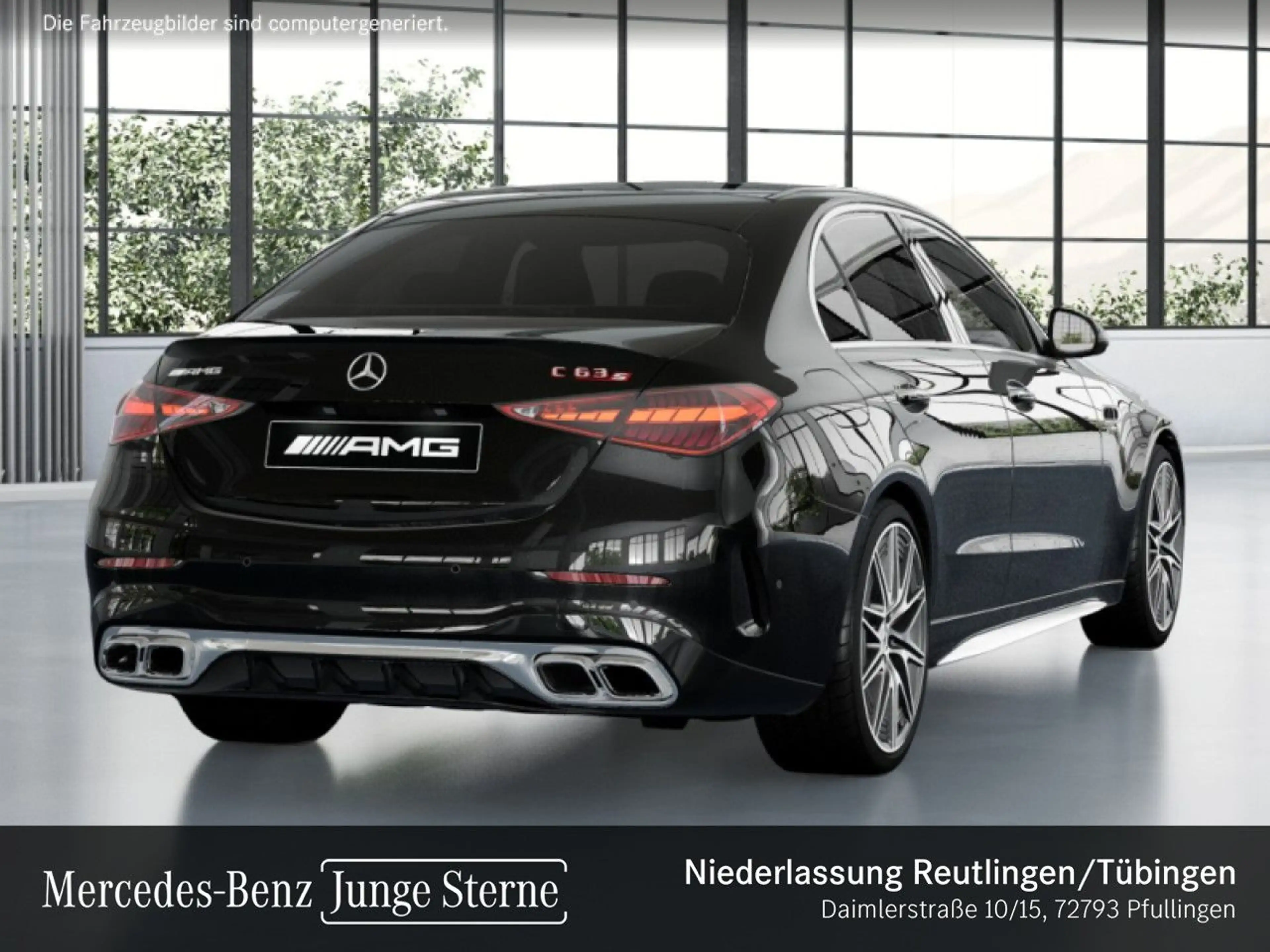 Mercedes-Benz C 63 AMG C 63 S E DRIVERS+PANO+360+BURMESTER+KEYLESS+9G — photo 5