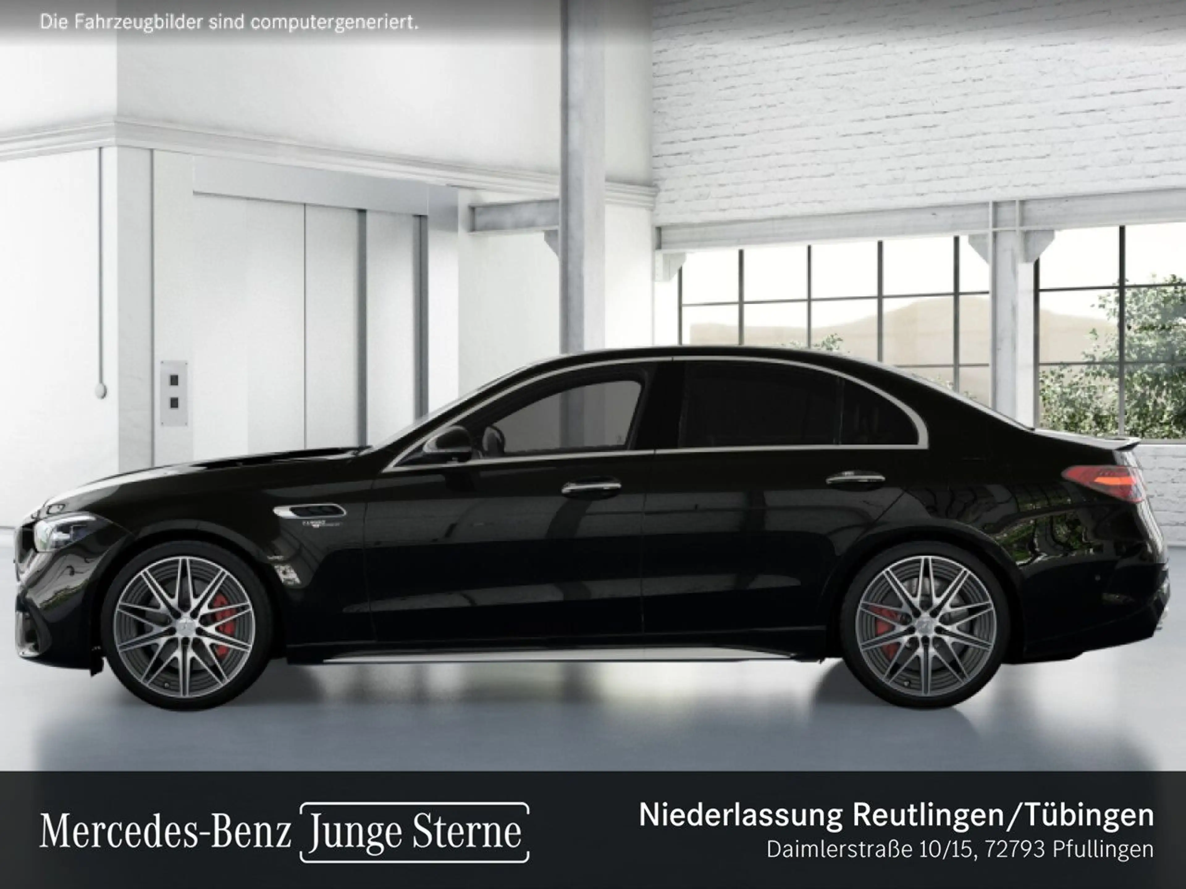 Mercedes-Benz C 63 AMG C 63 S E DRIVERS+PANO+360+BURMESTER+KEYLESS+9G — photo 6