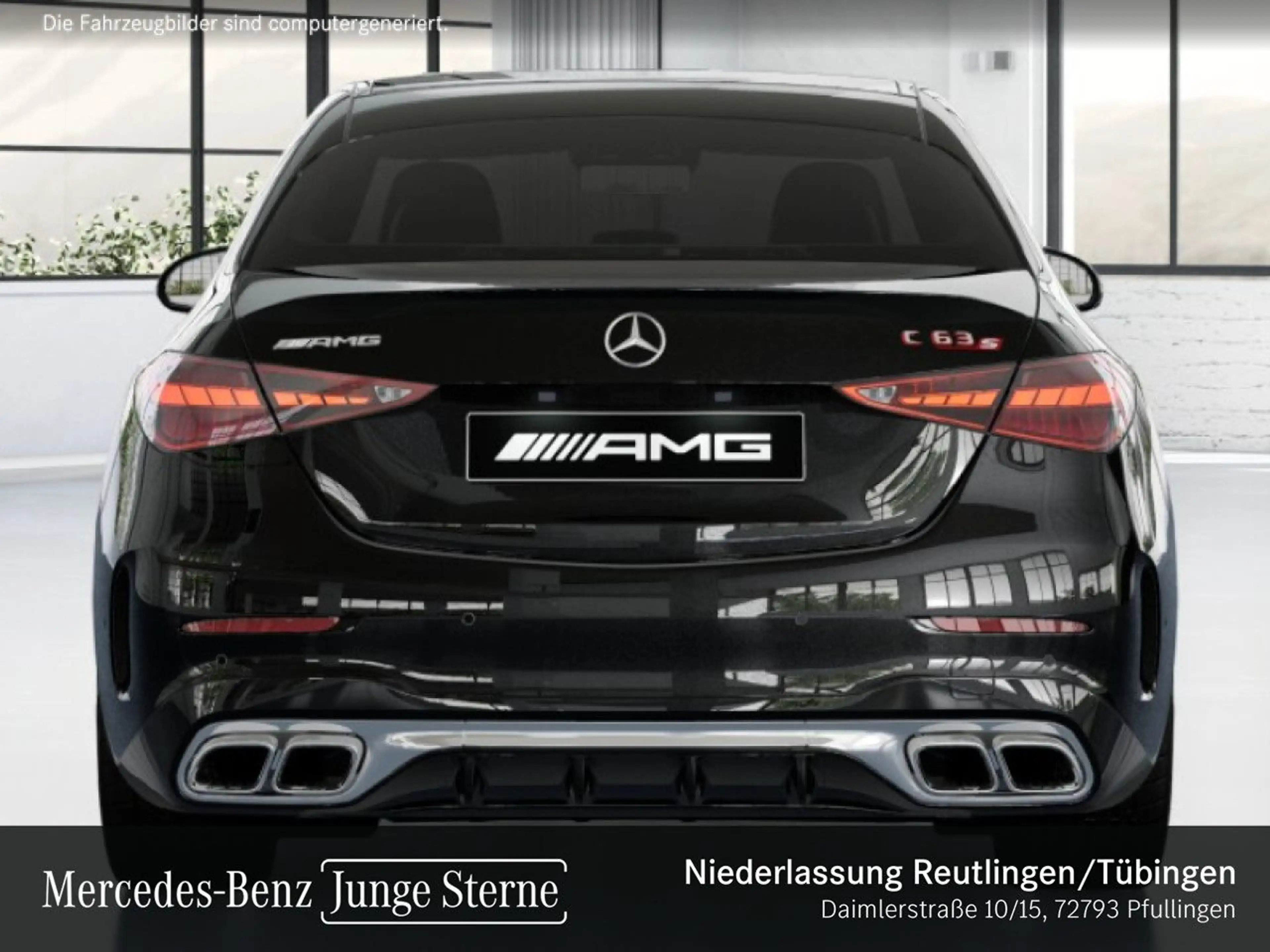 Mercedes-Benz C 63 AMG C 63 S E DRIVERS+PANO+360+BURMESTER+KEYLESS+9G — photo 9