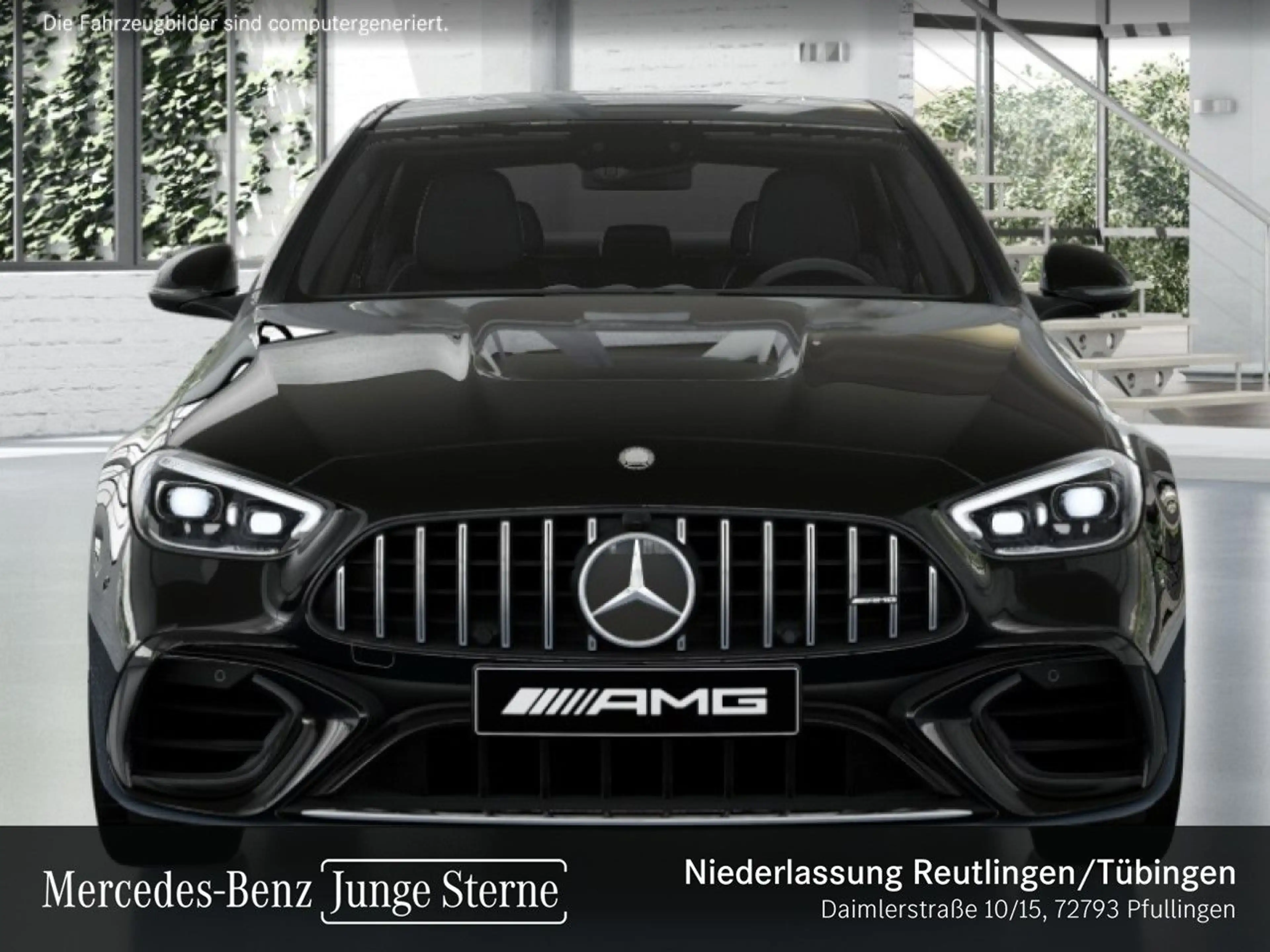 Mercedes-Benz C 63 AMG C 63 S E DRIVERS+PANO+360+BURMESTER+KEYLESS+9G — photo 8