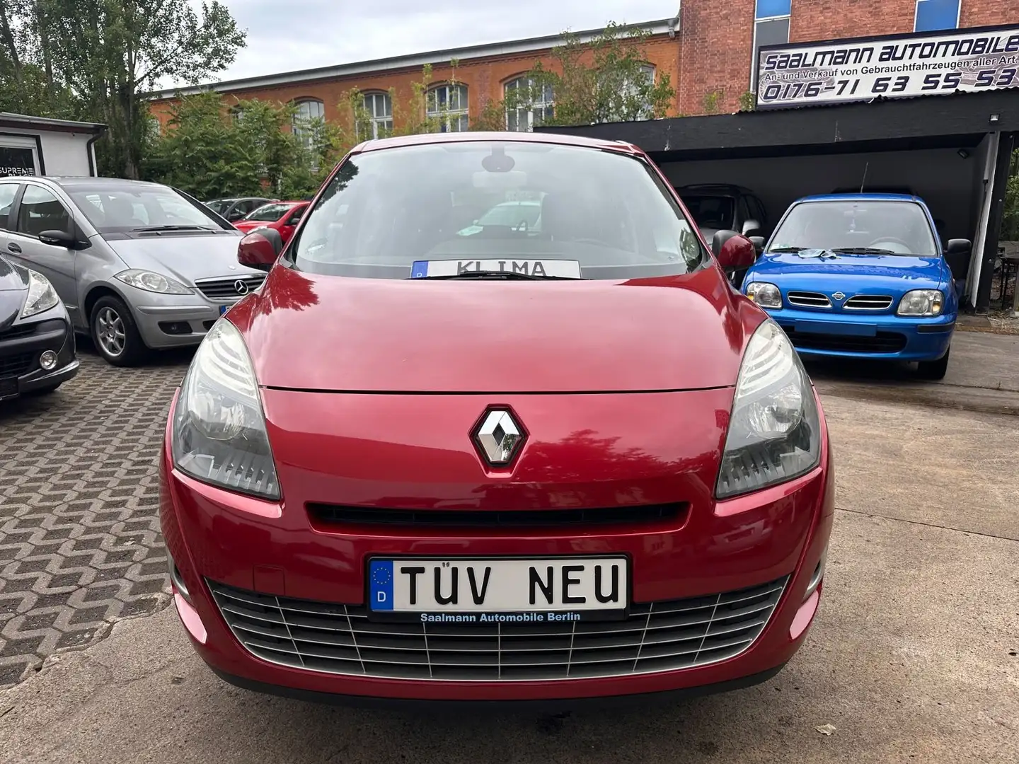 Renault Scenic III Grand Dynamique*S.heft*Tüv Neu* Rot - 2