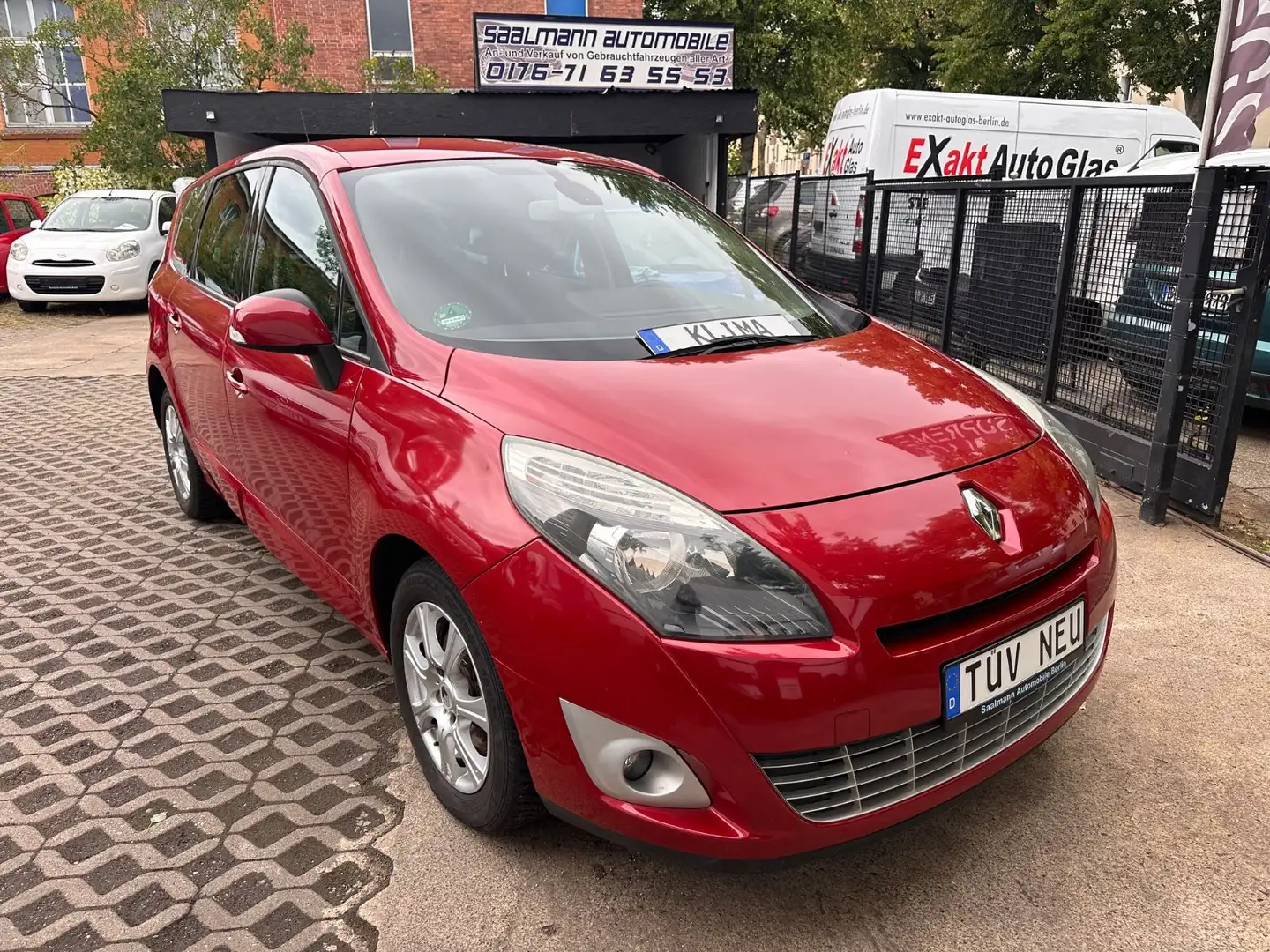 Renault Scenic III Grand Dynamique*S.heft*Tüv Neu* Rot - 1