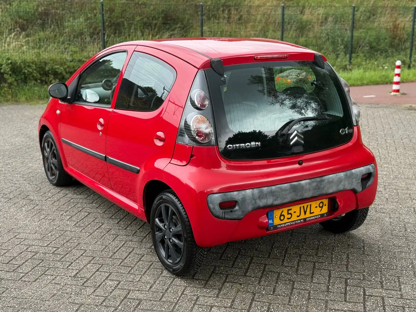 Citroen C1 1.0-12V Ambiance AUTOMAAT I 5 DRS I N.A.P I ELEC P Rouge - 2
