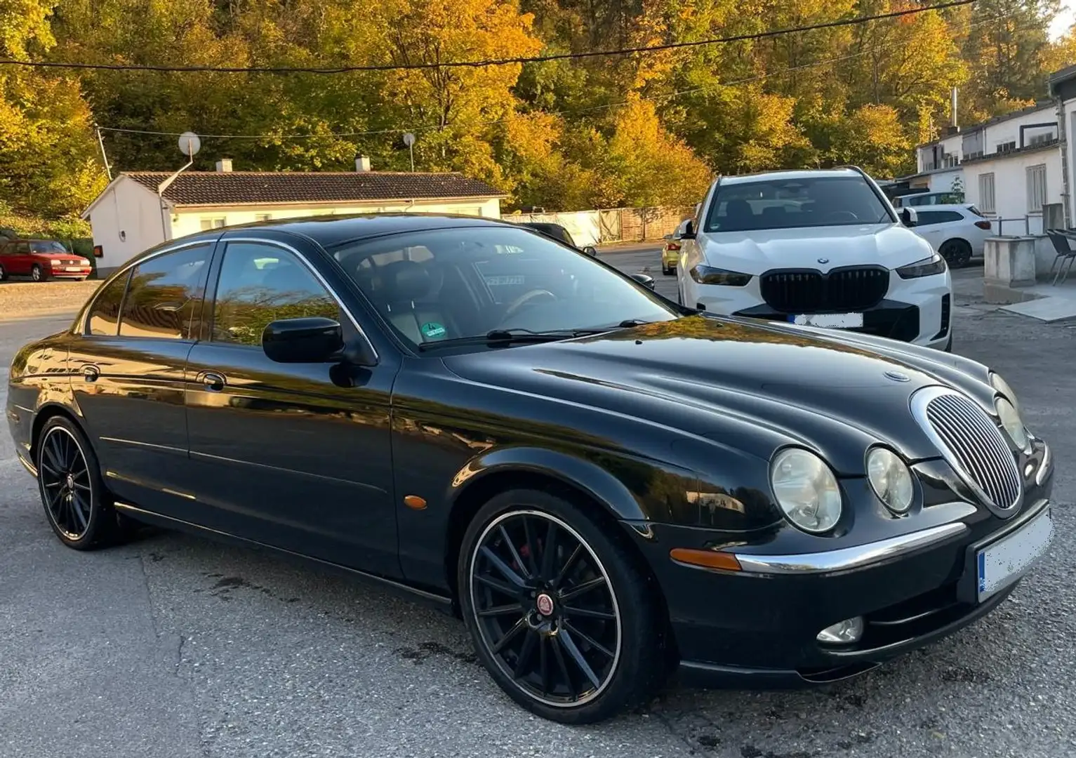 Jaguar S-Type S-Type V6 Execut., Klima, el. SD, 19", TÜV-2027 Schwarz - 2