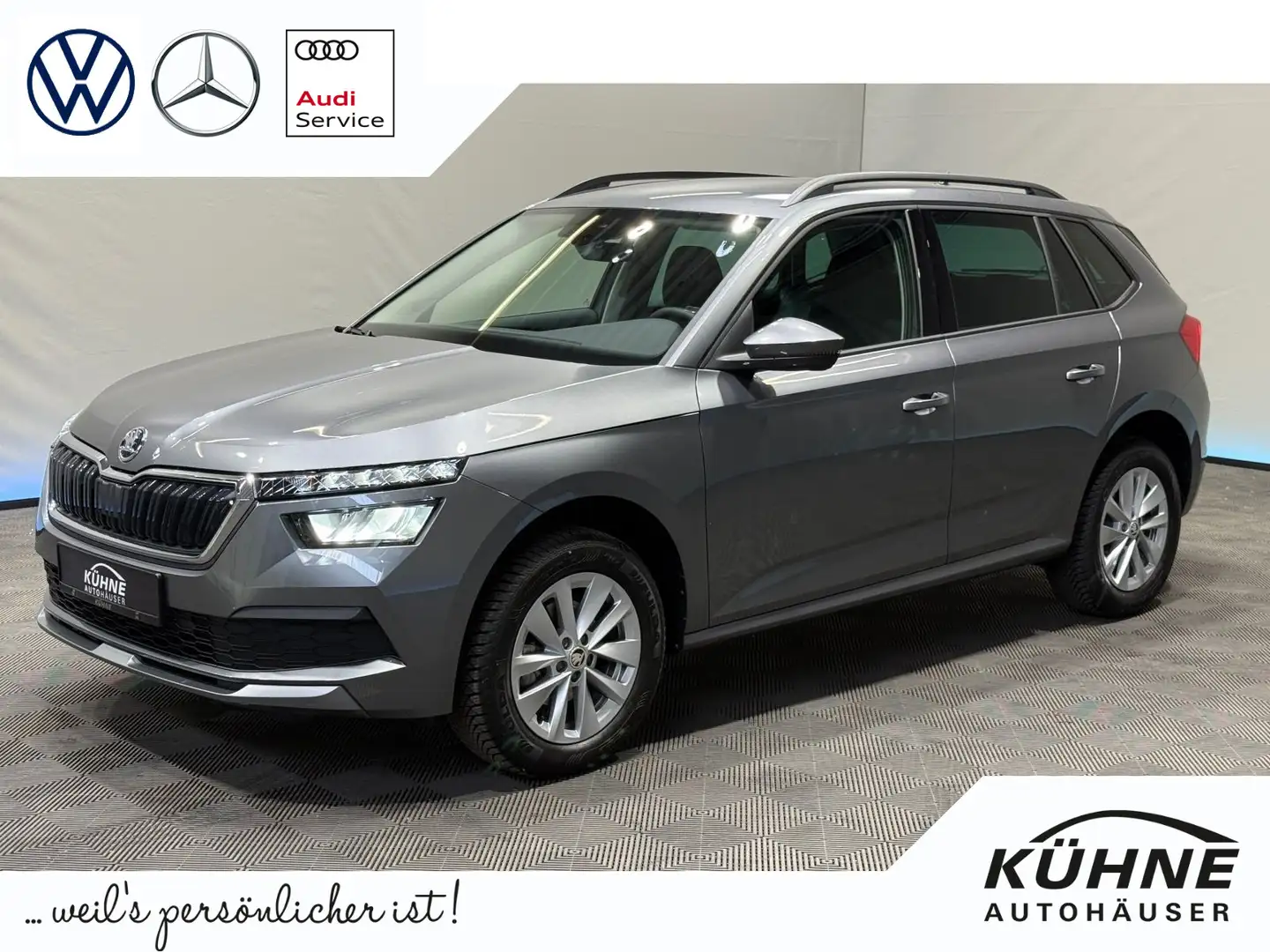 Skoda Kamiq Ambition 1.0 TSI DSG | ACC DAB PDC ISOFIX Grijs - 1