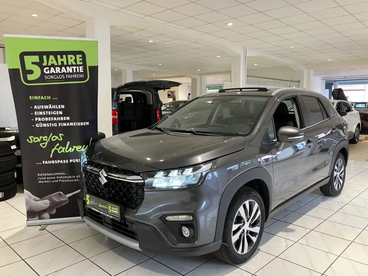 Suzuki SX4 S-Cross 1.4 DITC Schiebedach,Sitzheizung Grau - 2