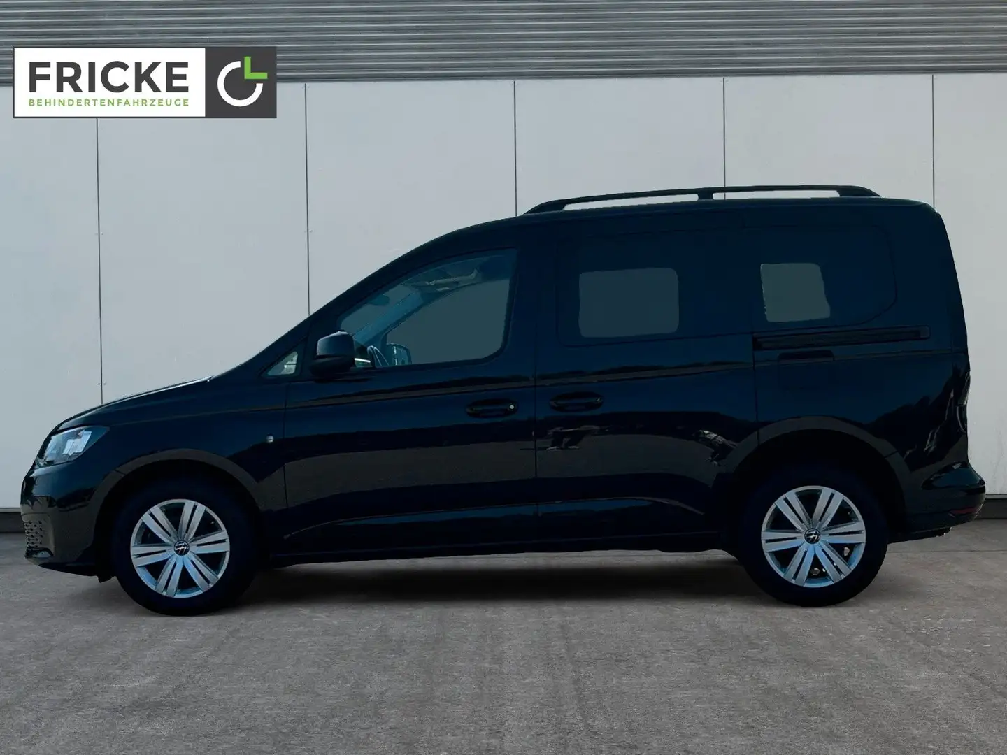 Volkswagen Caddy Life 2.0 TDI DSG *ROLLSTUHLRAMPE* Schwarz - 2
