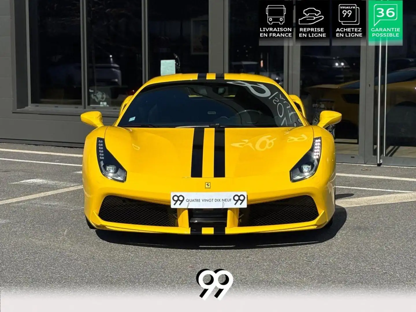 Ferrari 488 Coupe 3.9i V8 - BVR COUPE . Жовтий - 2