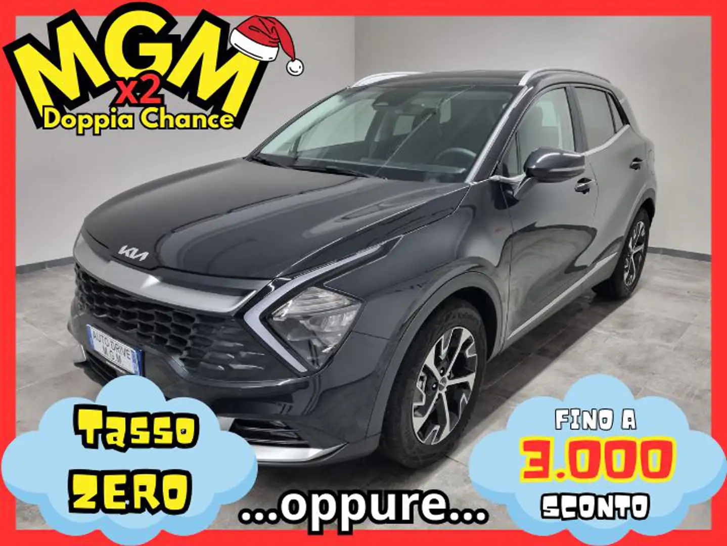 Kia Sportage 1.6 TGDi HEV AT STYLE Nero - 1