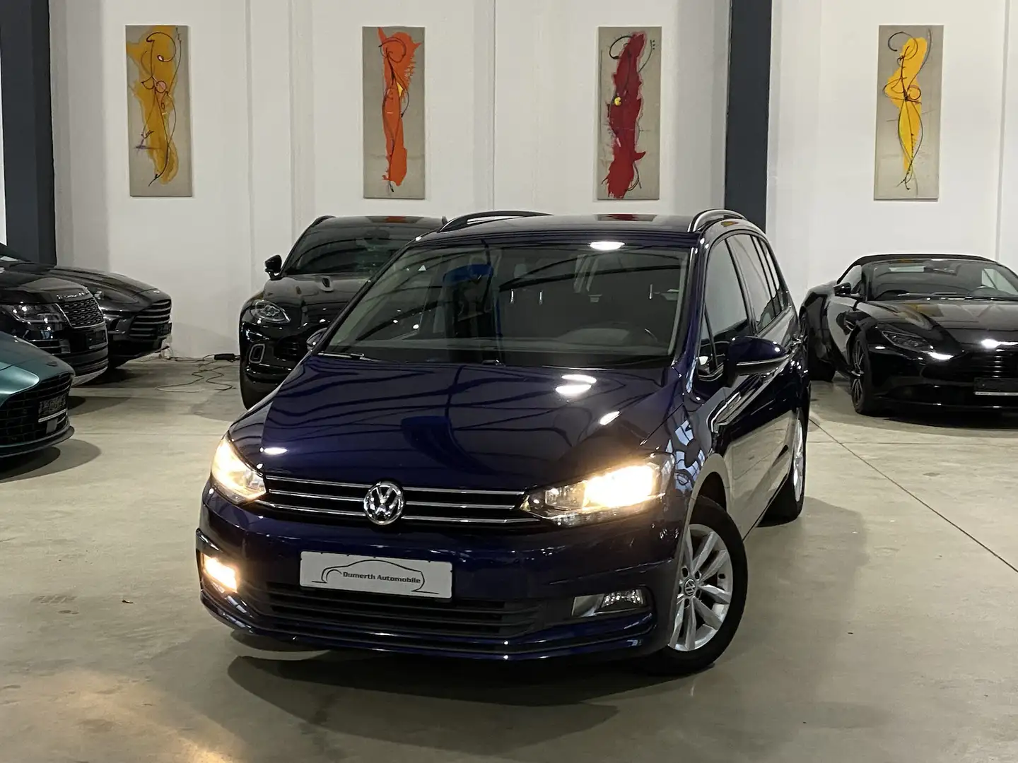 Volkswagen Touran 1.6 Tdi Comfortline/7-Sitzer/AHK/SH/ Blau - 1