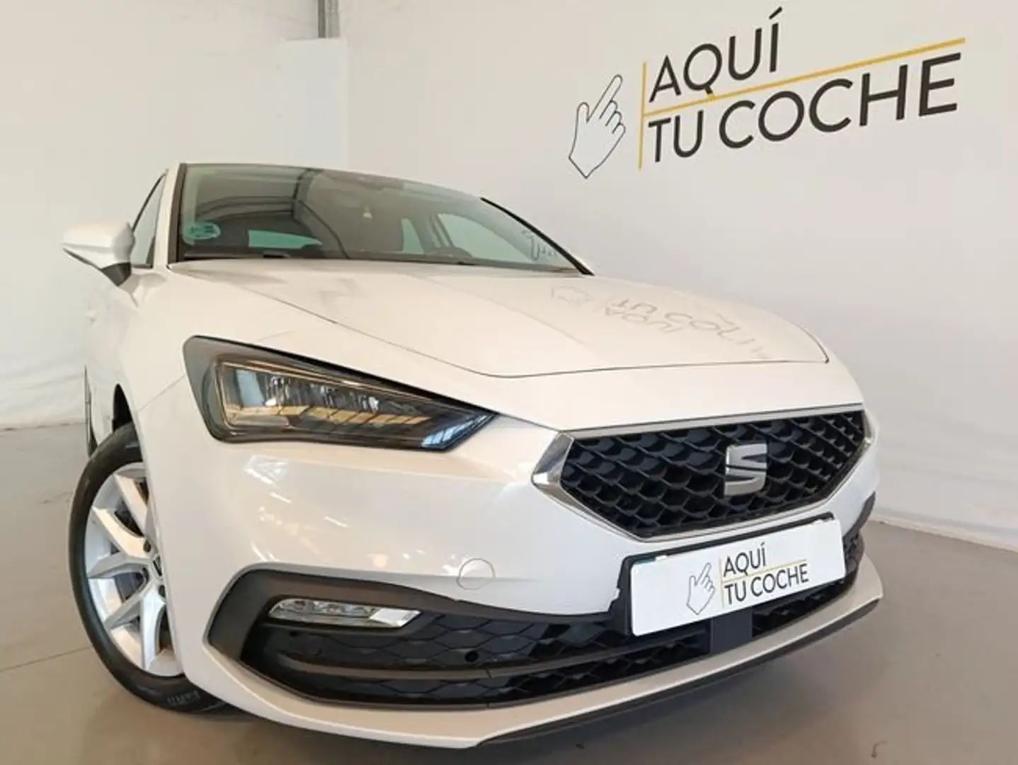 SEAT Leon 2.0 TDI CR 85 KW Blanco - 1