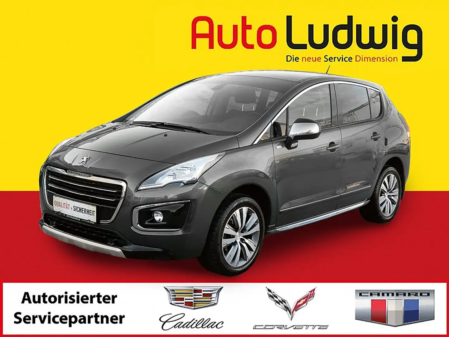 Peugeot 3008 1,6 BlueHDi 120 S&S Style*PARKASSIST*SHZ*TEMPOMAT* Gris - 1