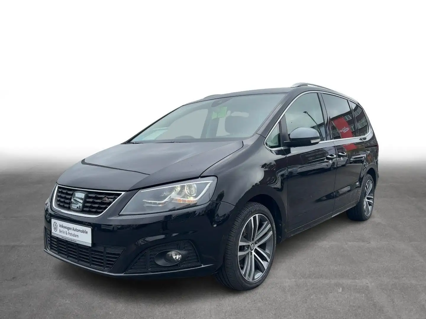 SEAT Alhambra 1.4TSI DSG FR-Line STHZG P-DACH AHK XEN Schwarz - 2