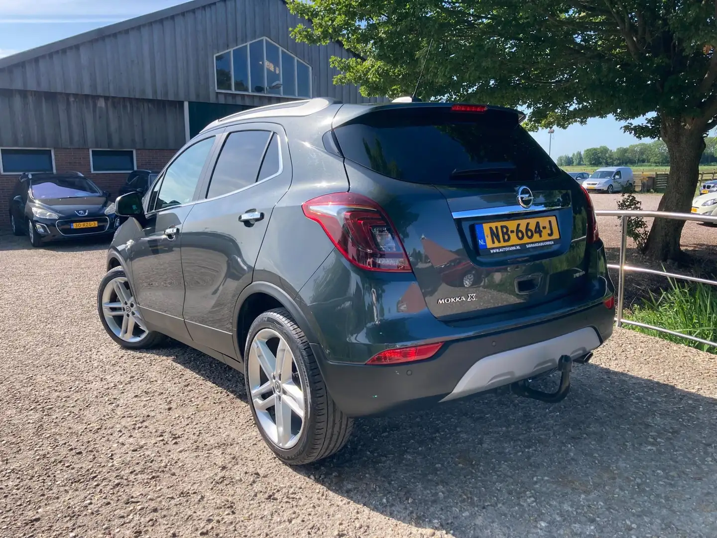 Opel Mokka X 1.4 Turbo Innovation | Schuif/kantel dak + Cruise Grijs - 2