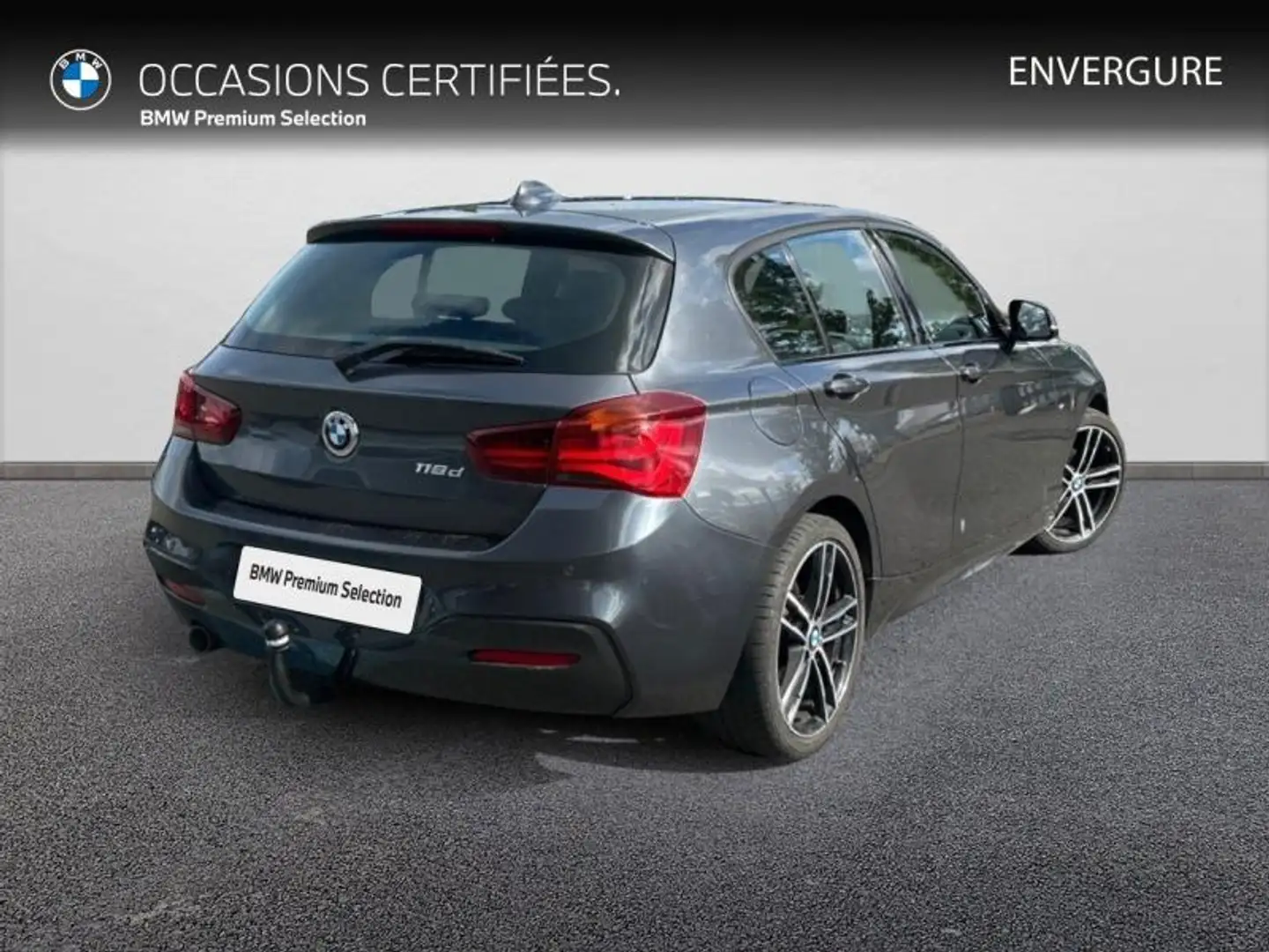 BMW 118 118dA 150ch M Sport Ultimate 5p Euro6d-T Gris - 2