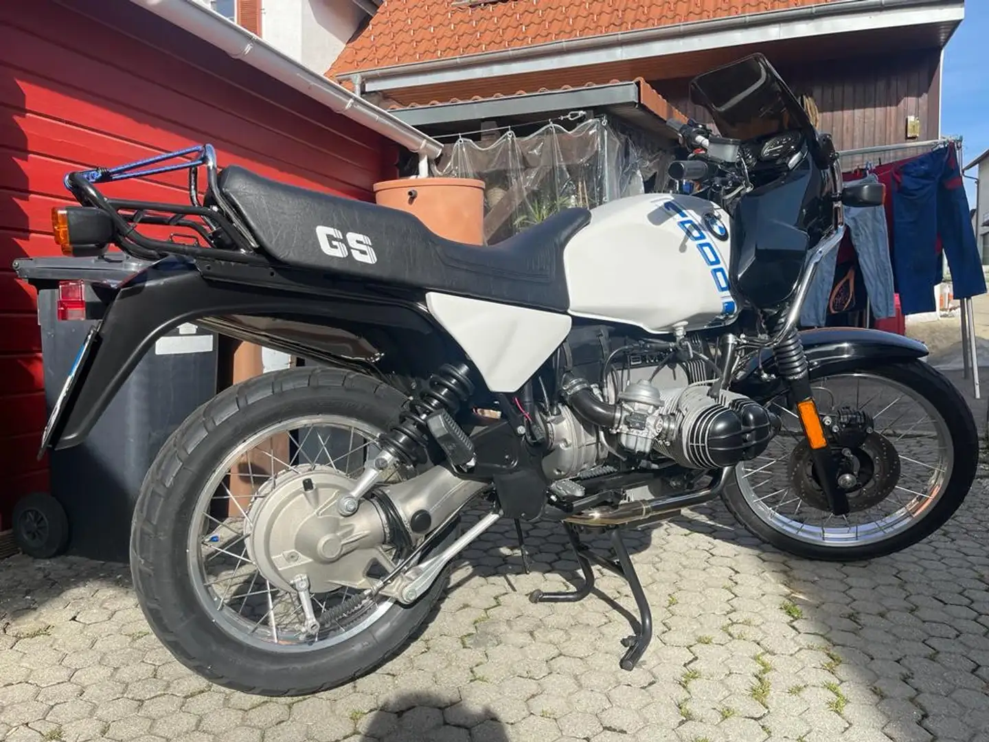 BMW R 80 R80 GS Weiß - 2