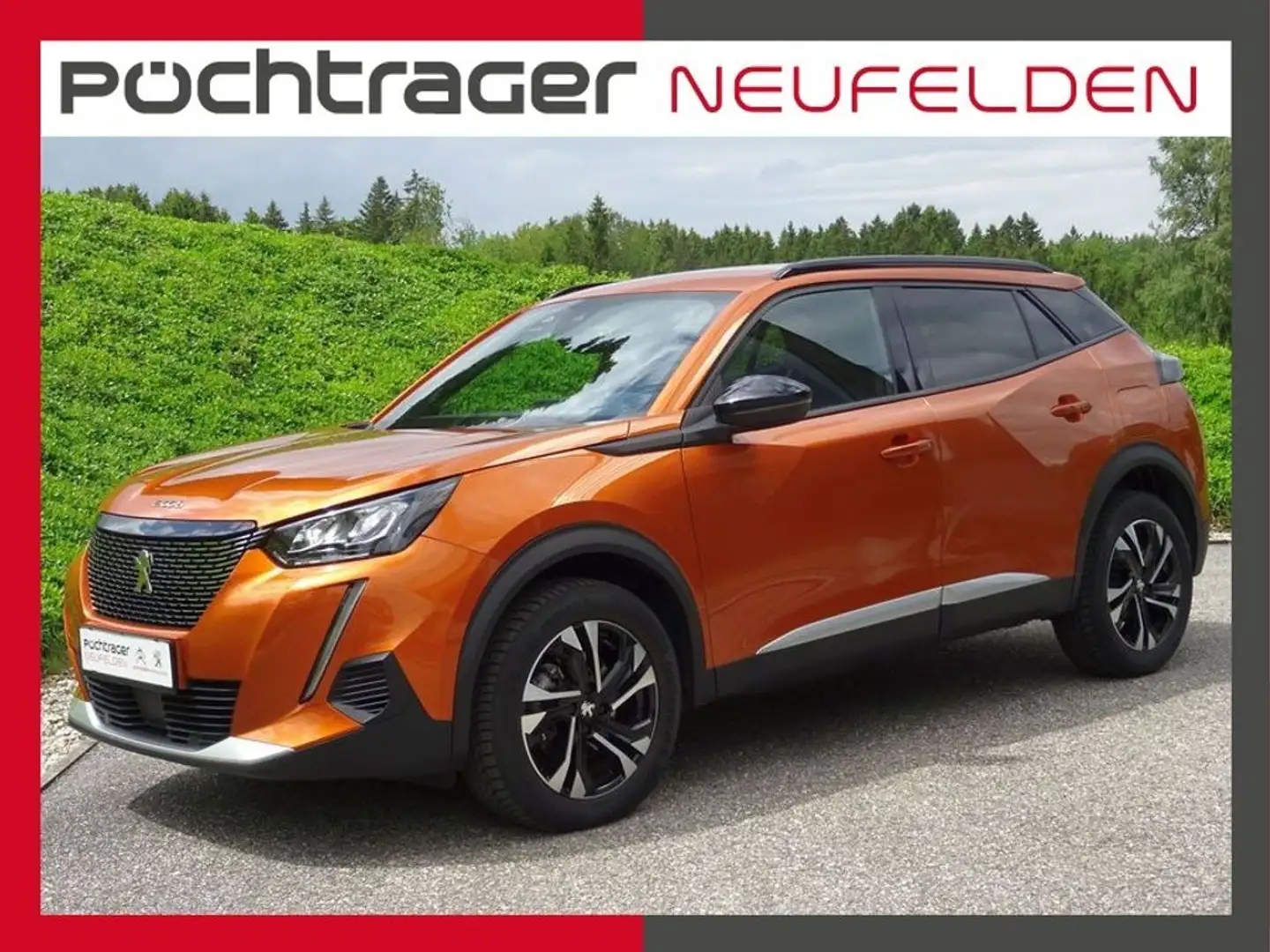 Peugeot 2008 BlueHDi 130 Allure EAT8 Orange - 1