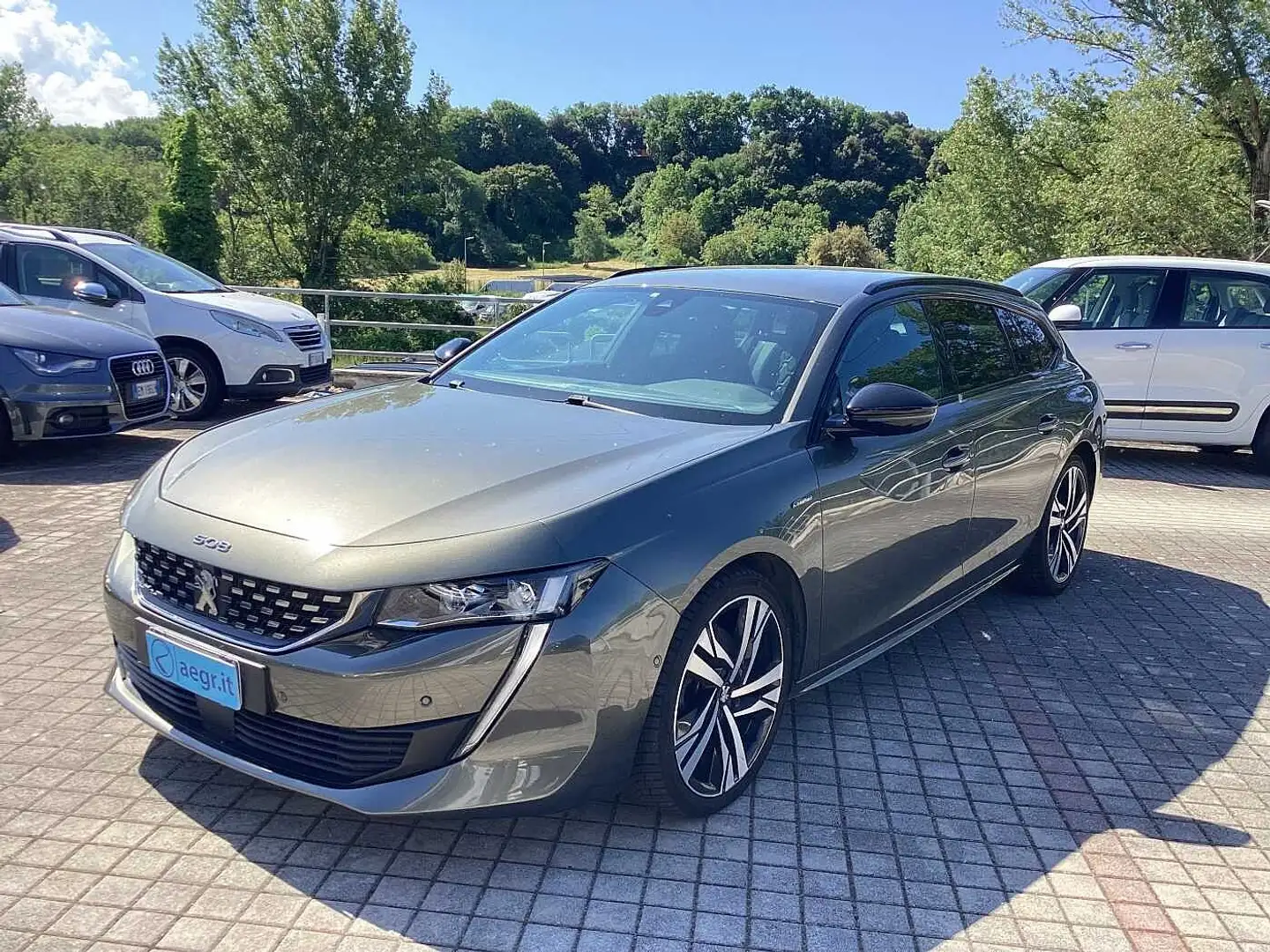 Peugeot 508 2ª serie BlueHDi 160 Stop&Start EAT8 SW GT Line Gris - 1