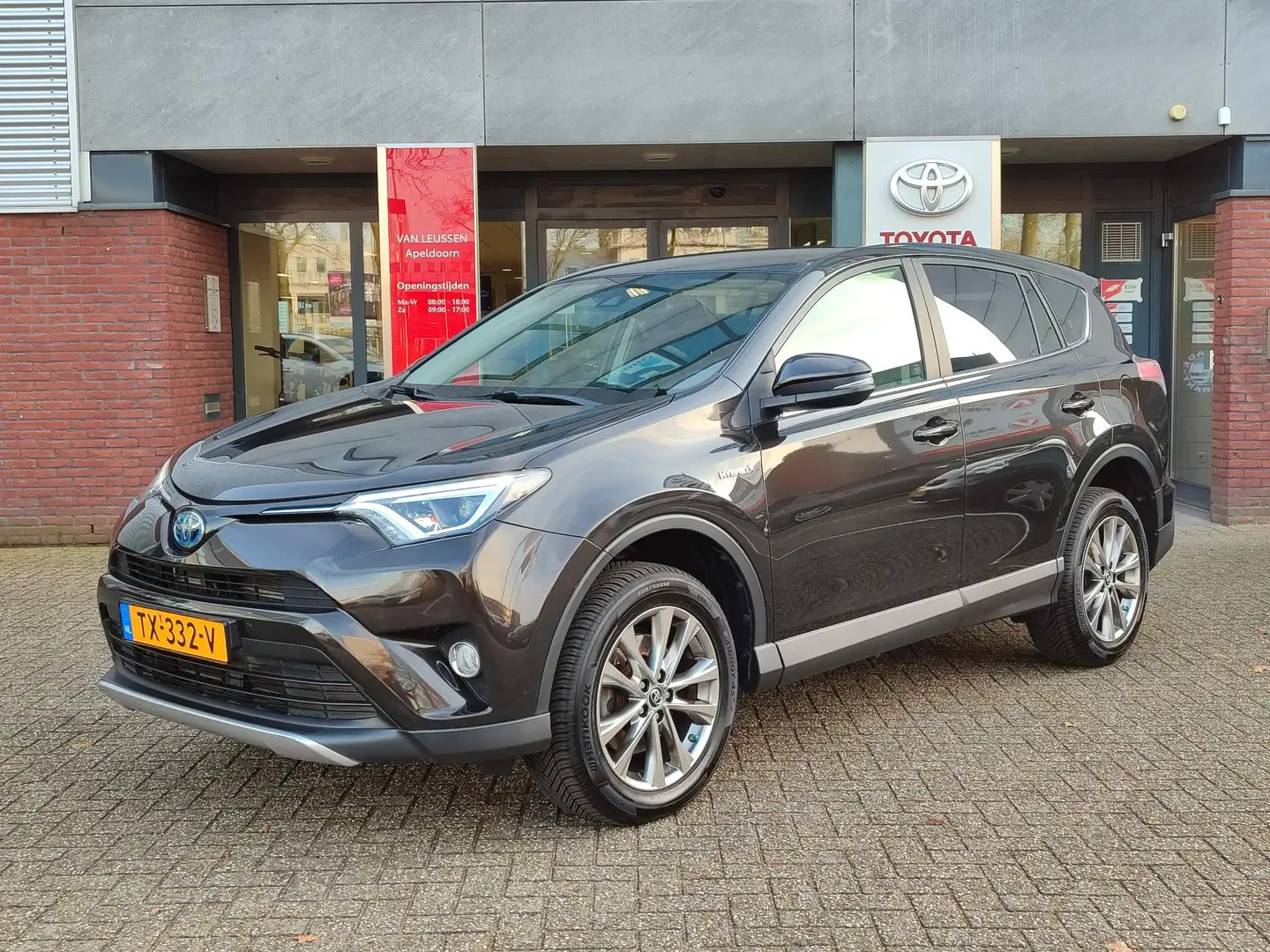 Toyota RAV 4 2.5 Hybrid DYNAMIC 4S-BANDEN KEYLESS EL-ACHTERKLEP Brun - 1