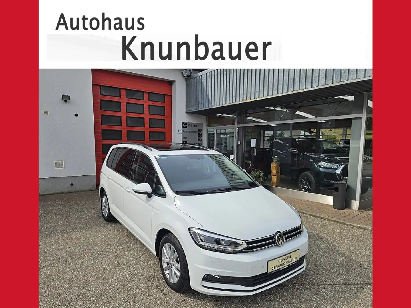 Volkswagen Touran Sky 1,6 SCR TDI Weiß - 1
