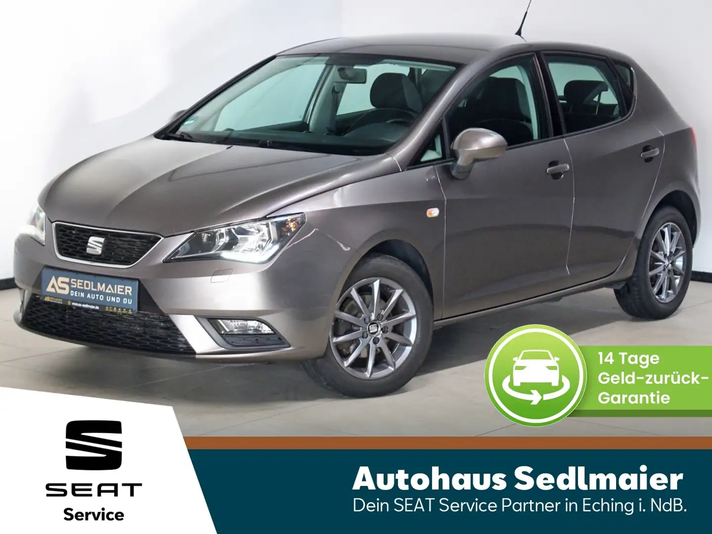 SEAT Ibiza 1.2 TSI Style SHZ|PDC|Temp|Bluetooth|KlimaA Grau - 1