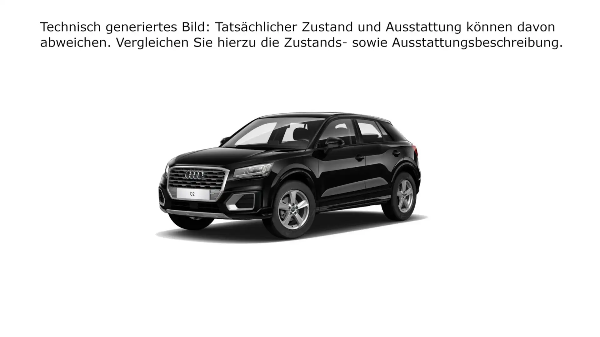 Audi Q2 35 TFSI sport Schwarz - 2