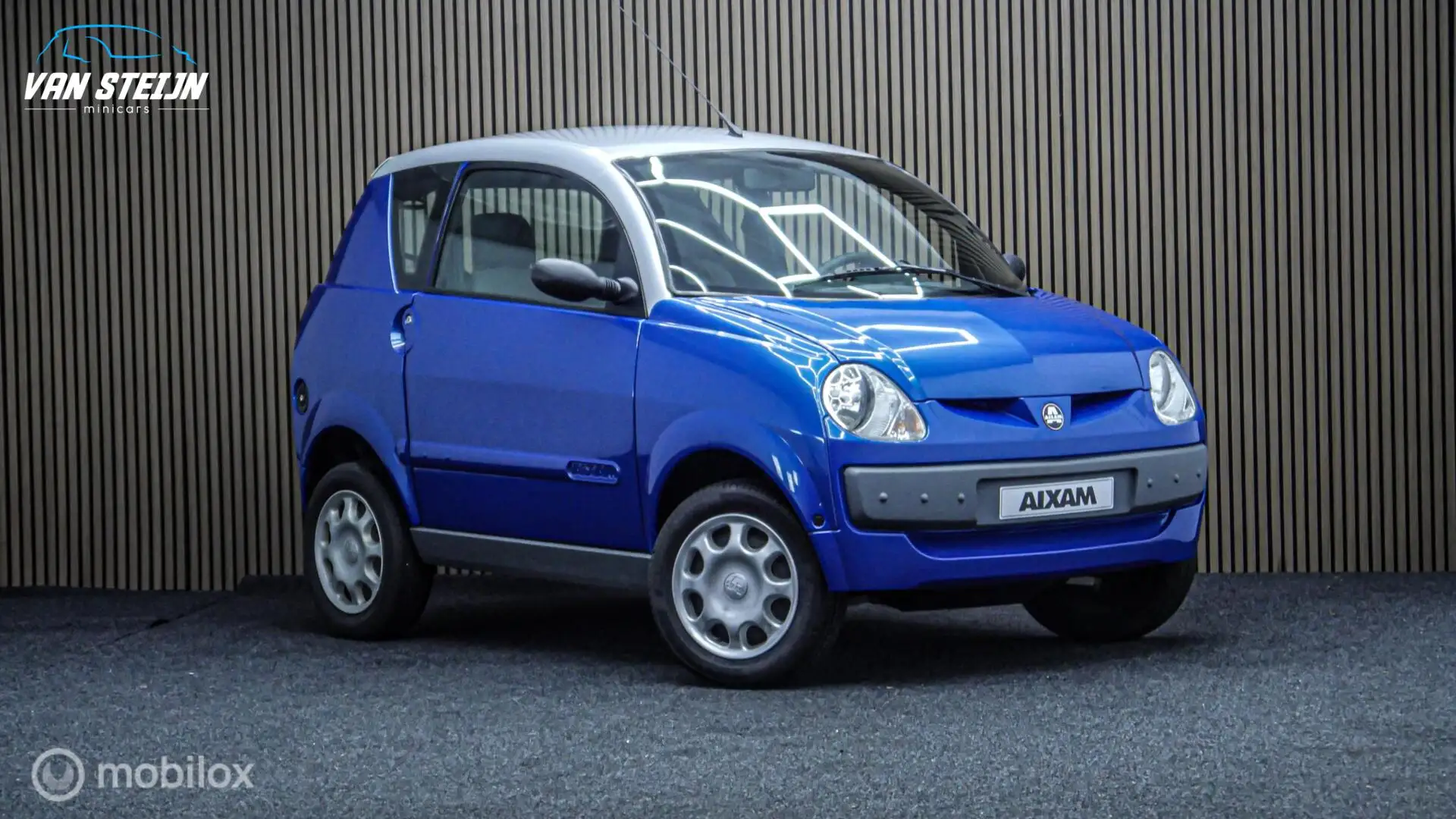 Aixam City Brommobiel Pack | Nieuw | Uniek | 2dkm Blauw - 1