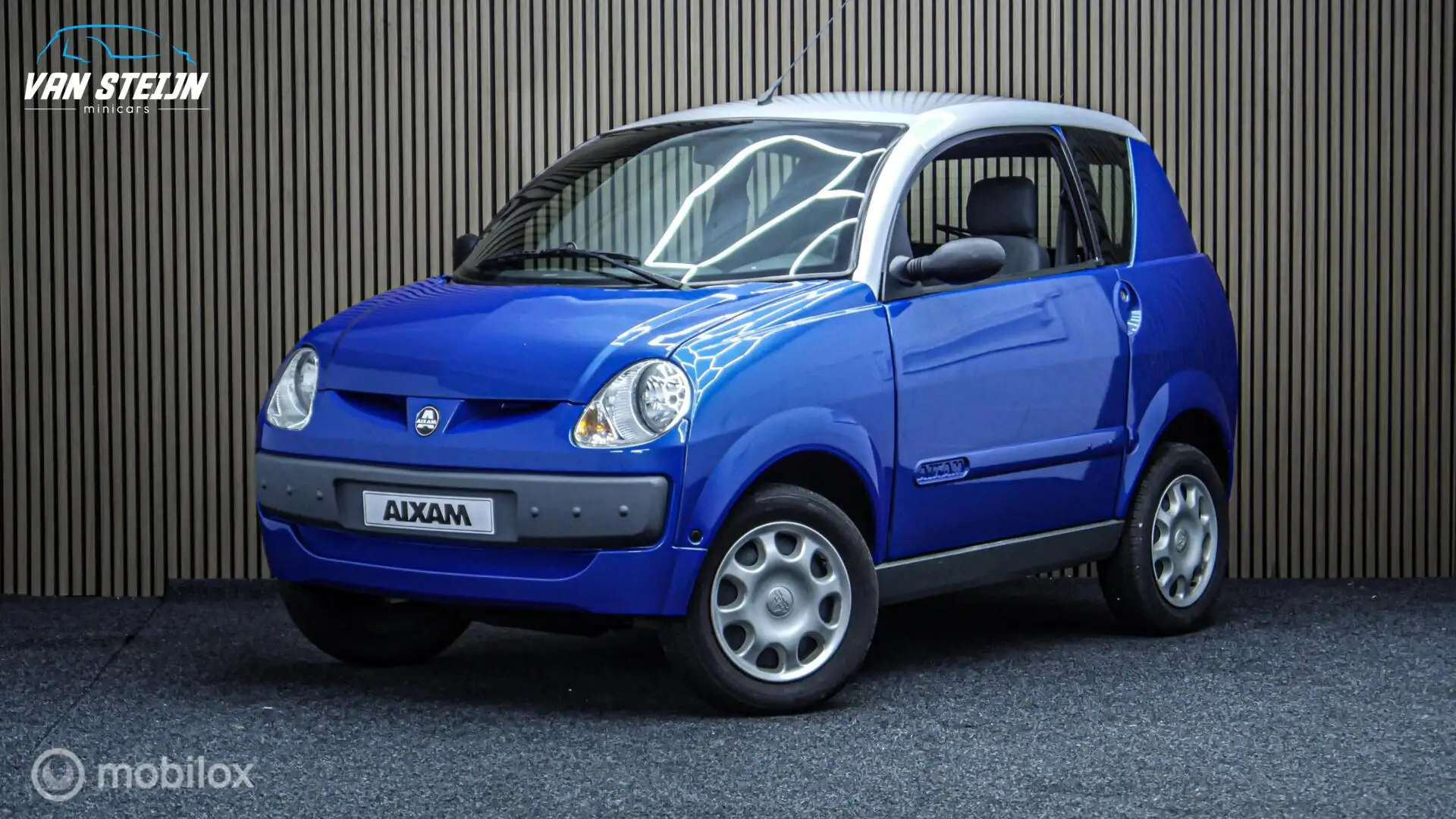 Aixam City Brommobiel Pack | Nieuw | Uniek | 2dkm Blauw - 2