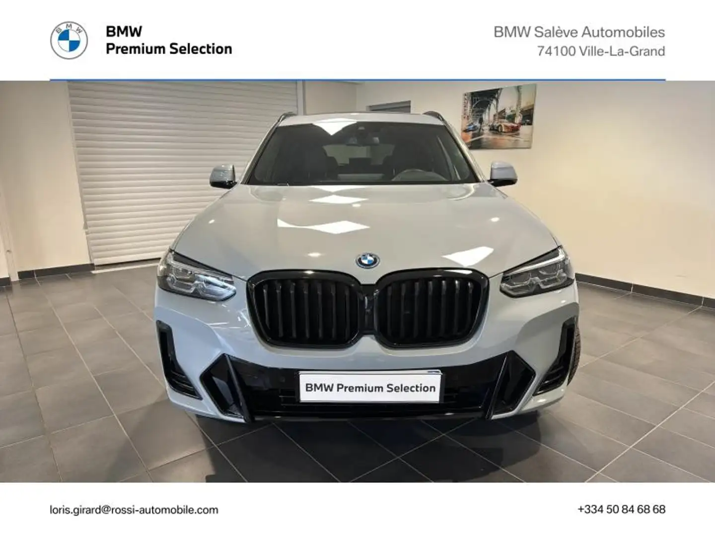BMW X3 xDrive30e 292ch M Sport Gris - 2