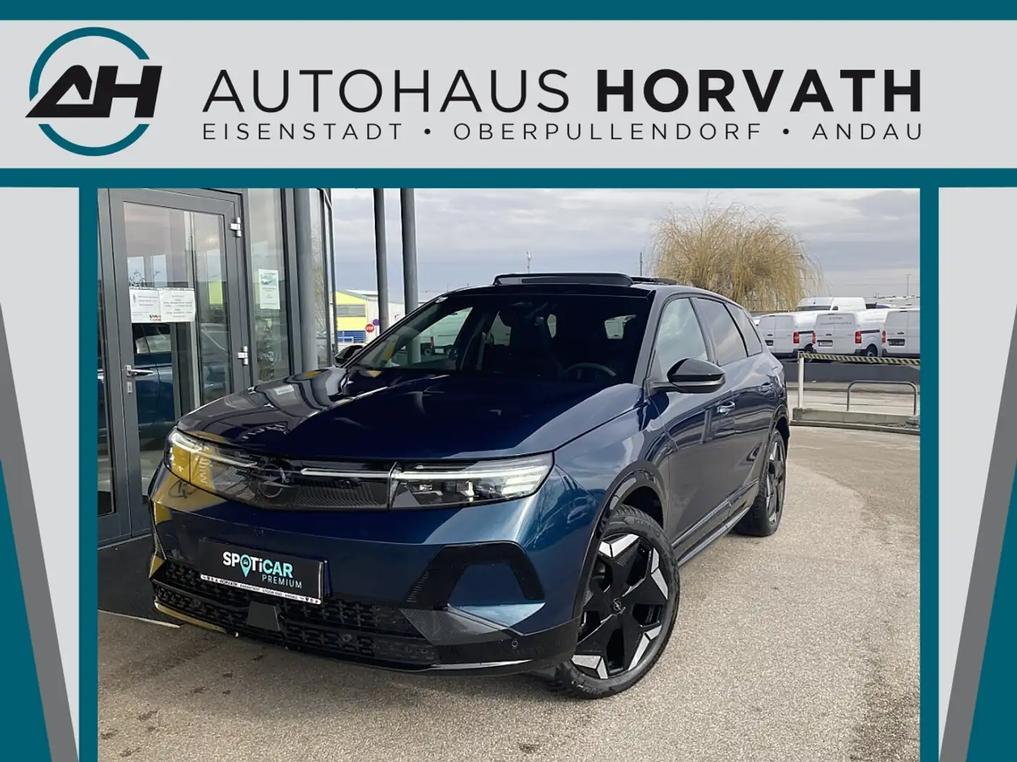 Opel Grandland Electric 73kWh AWD GS!VOLL! Blau - 1