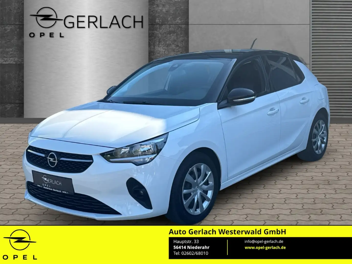 Opel Corsa F Edition 1.2 Turbo EU6d LED Apple CarPlay Android Weiß - 1