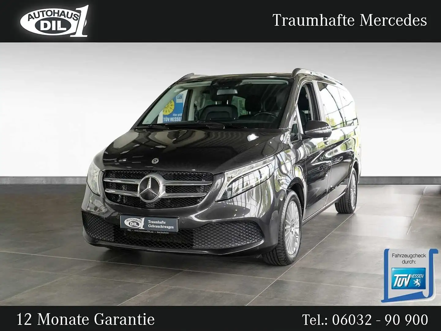 Mercedes-Benz V 250 d  Edition lang *R-KAMERA*DISTRONIC*AHK* Grigio - 1