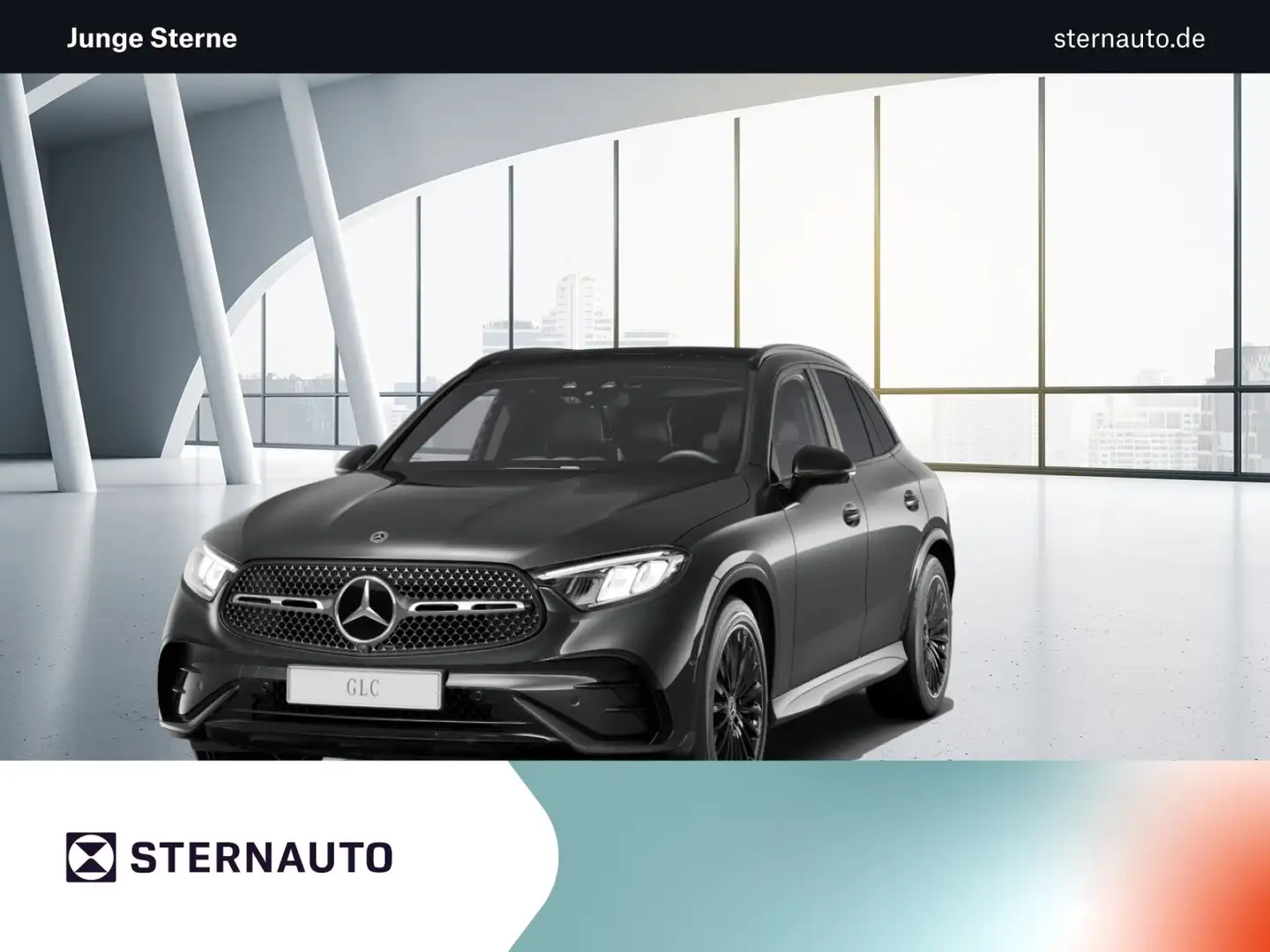 Mercedes-Benz GLC 220 GLC 220 d 4M AMG PanoD Distr 360Kam Sound AHK Navi Grau - 1