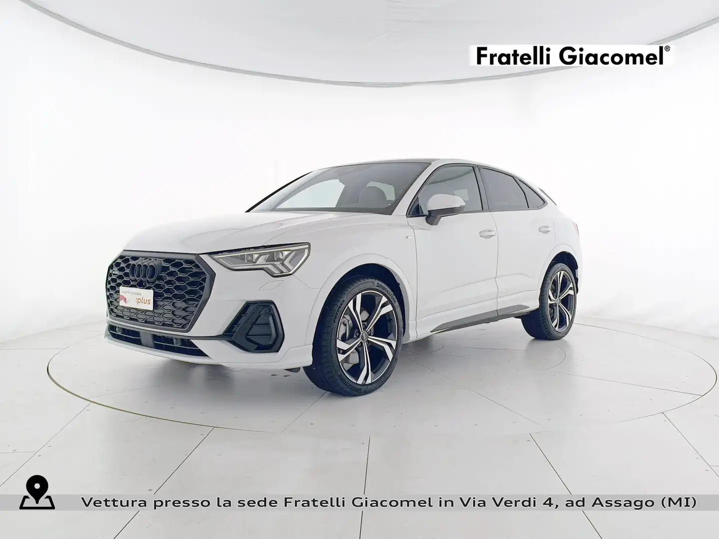 Audi Q3 sportback 40 2.0 tdi s line edition quattro 193cv Bianco - 1