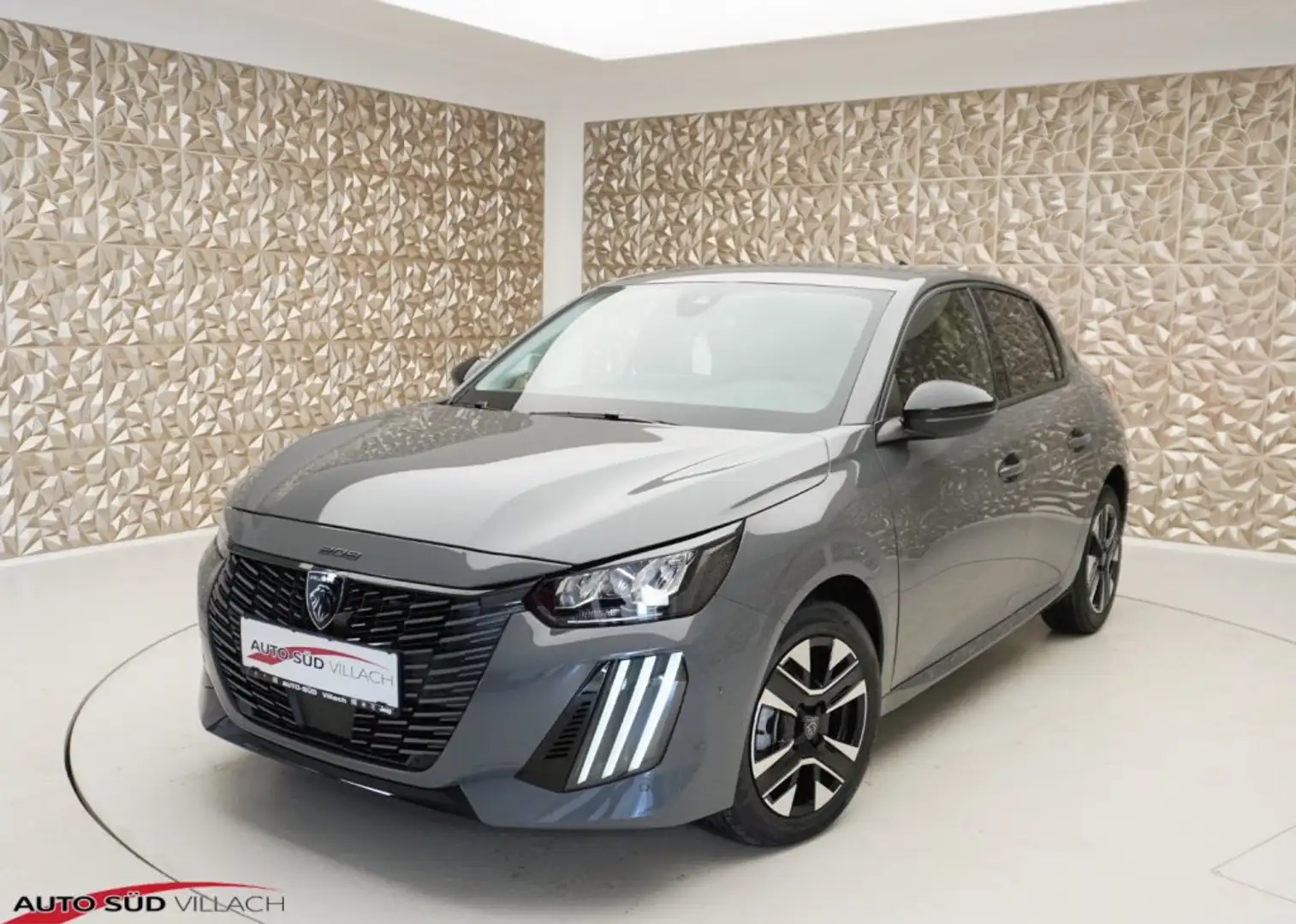 Peugeot 208 ALLURE PureTech 100 6-Gang-Manuell Grijs - 1