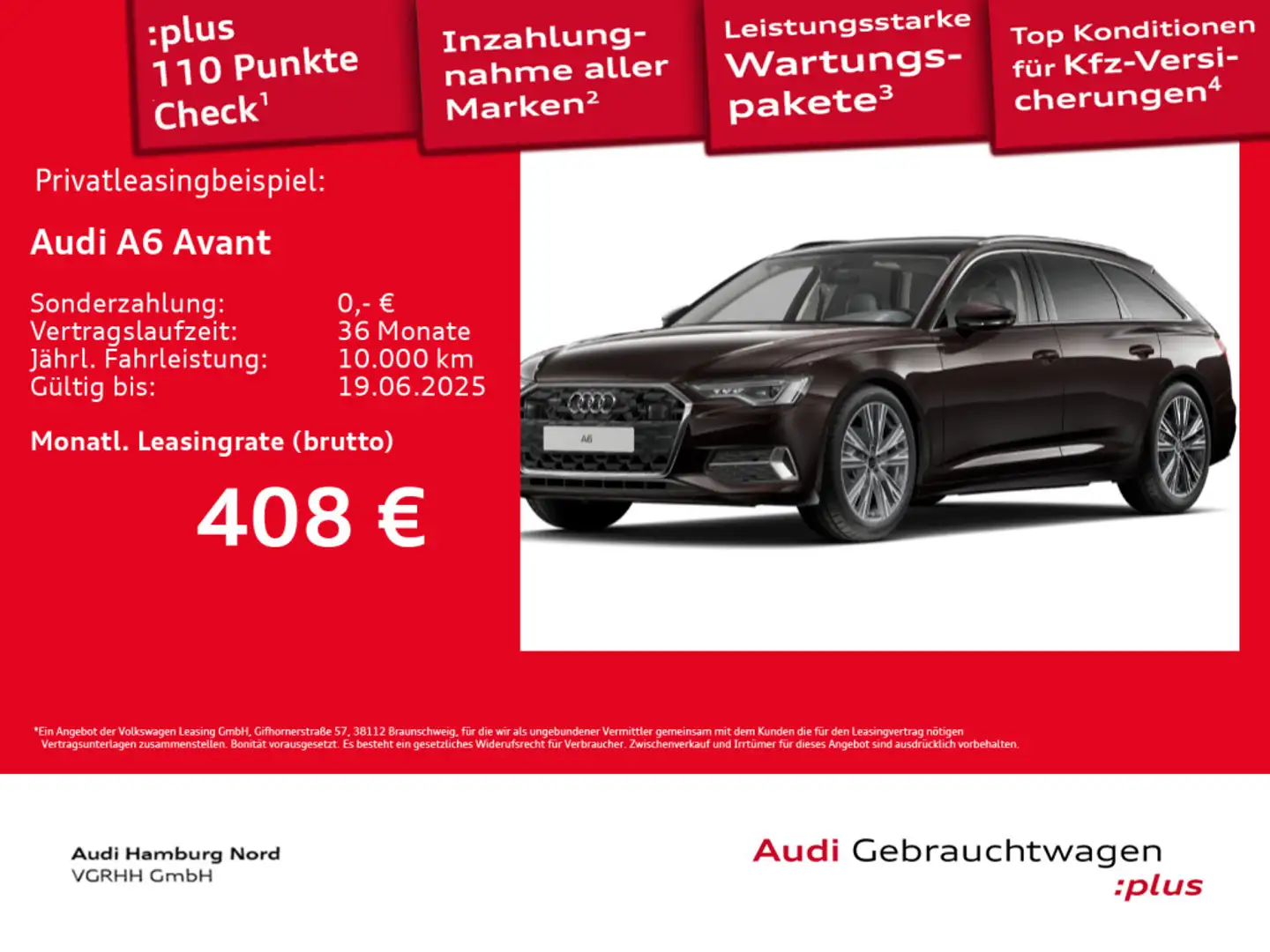Audi A6 40 TDI quattro Matrix AHK ACC Panorama Marrón - 1
