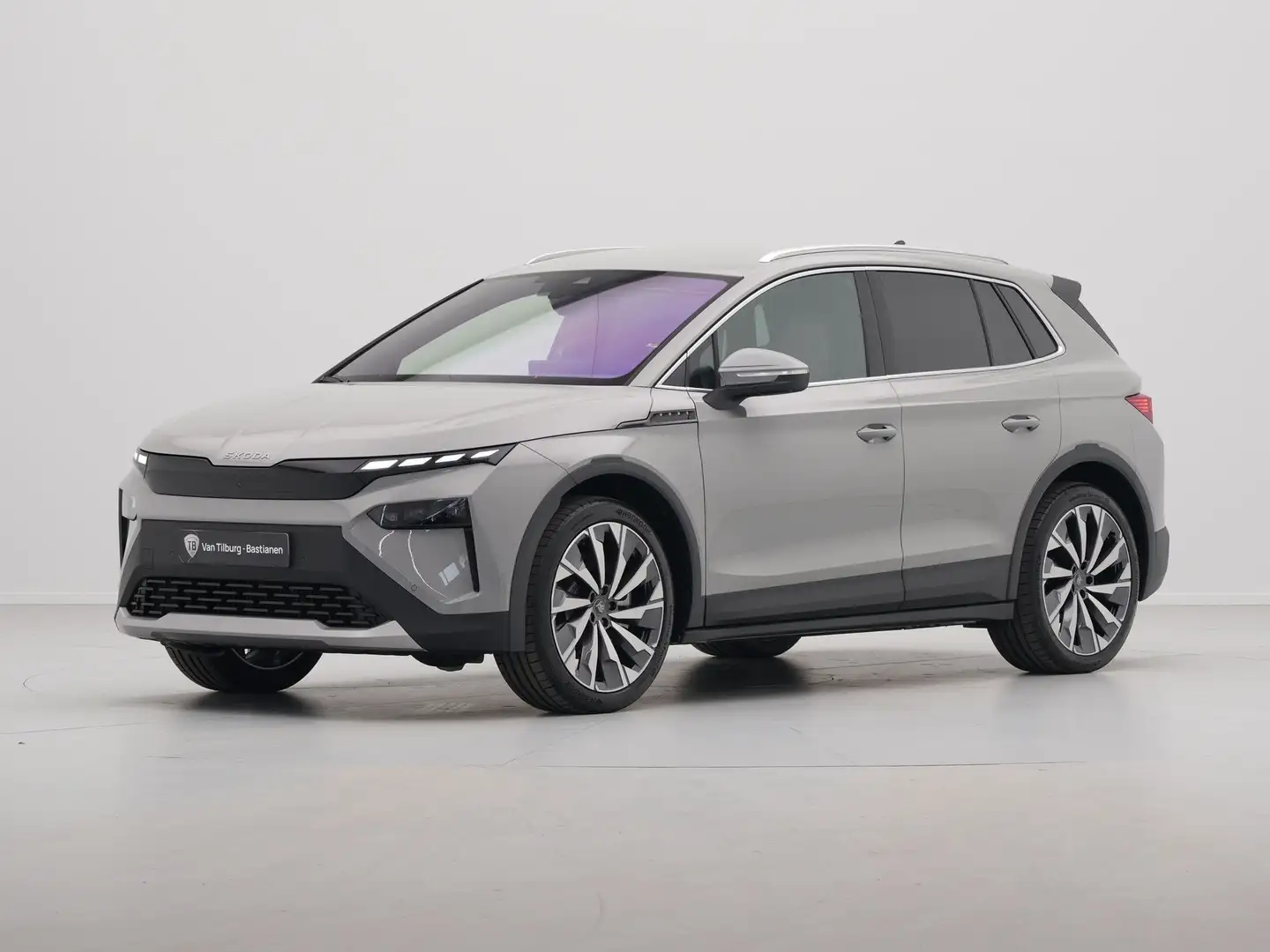 Skoda Elroq 85 Edition *DEMO VOORDEEL* Grijs - 2