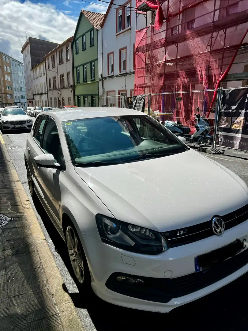 Volkswagen Polo 1.6TDI R-Line 105 Blanco - 1